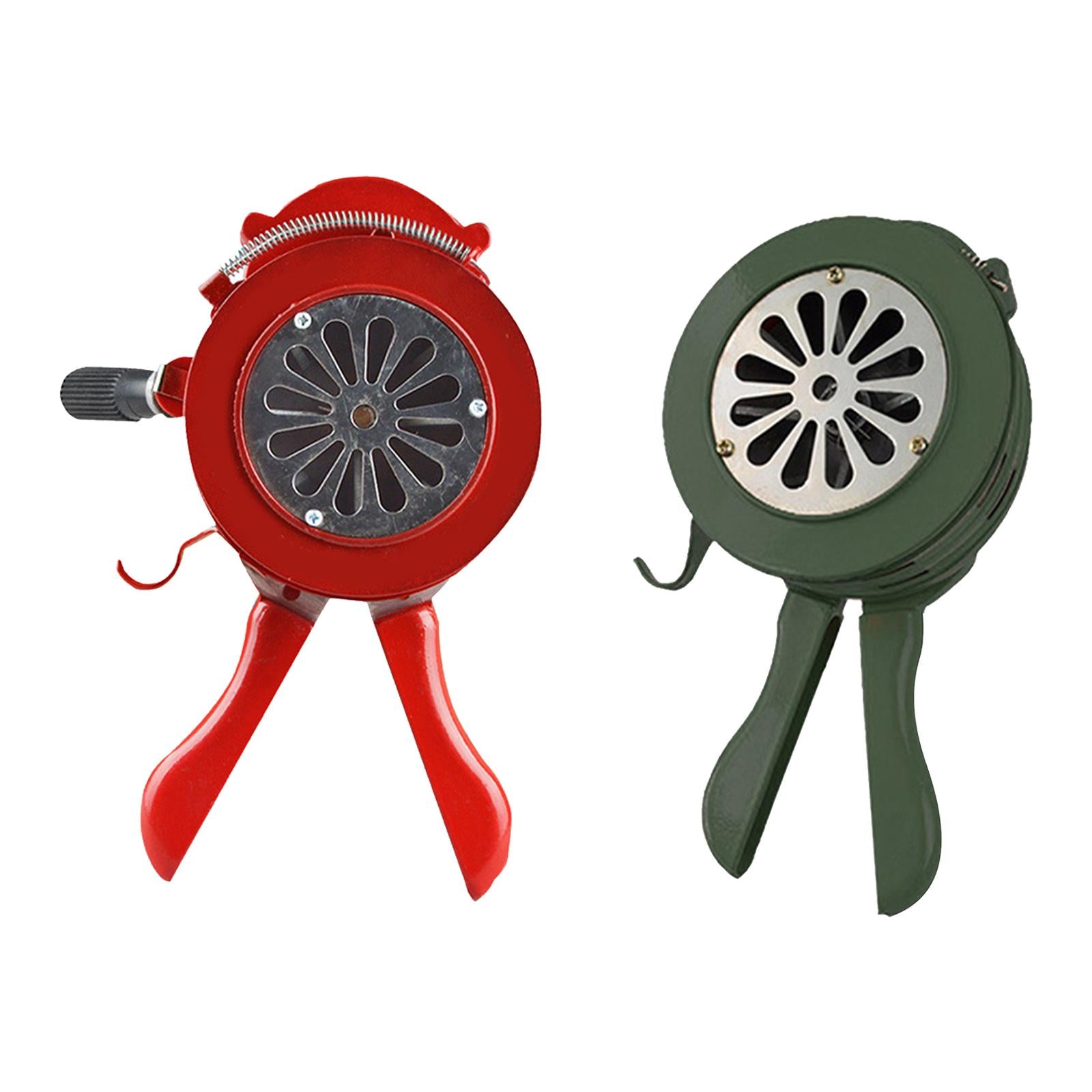 Manual Hand Crank Loud 550Hz Air ALARMS Alarm for Factories Port Flood Control Red