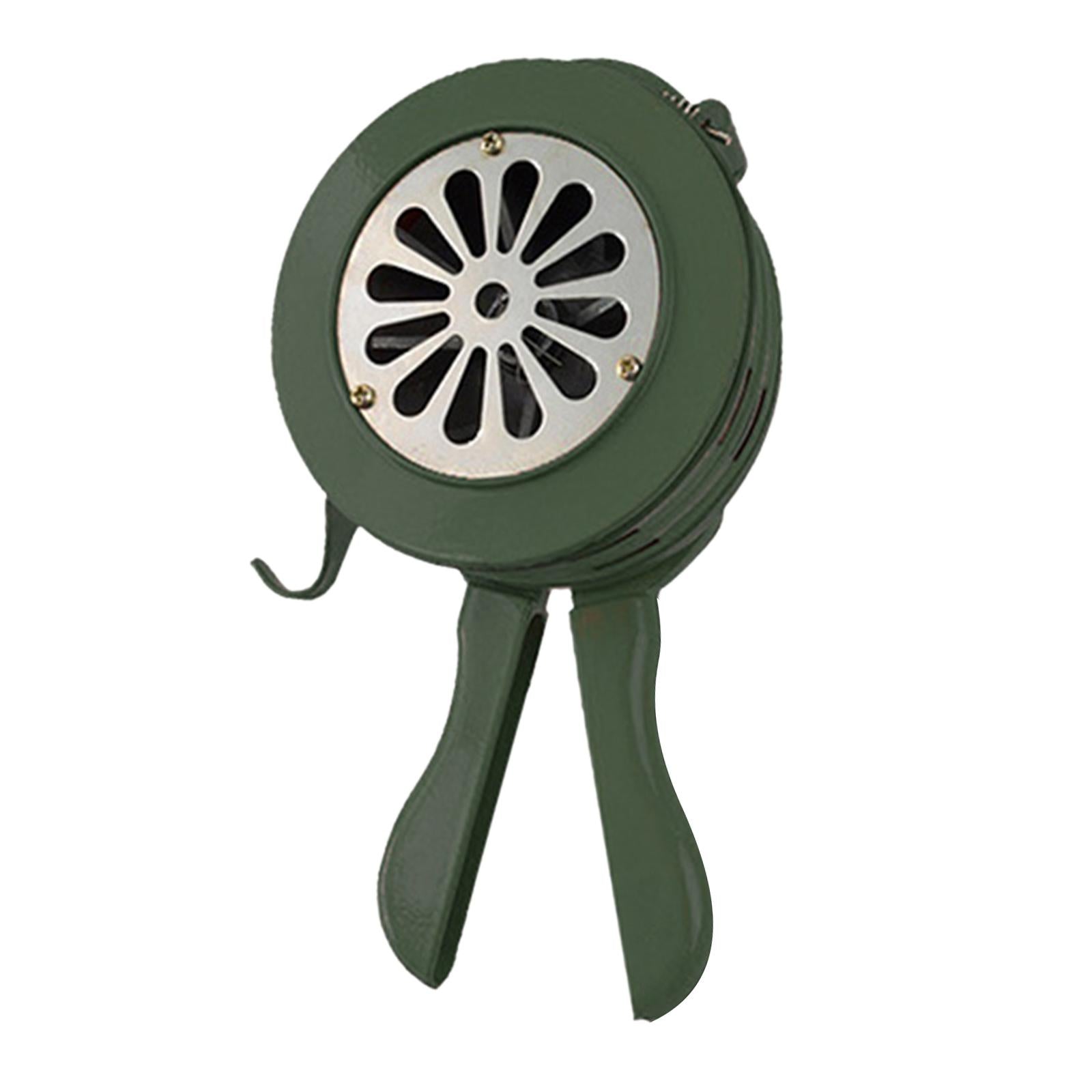 Manual Hand Crank Loud 550Hz Air ALARMS Alarm for Factories Port Flood Control Green