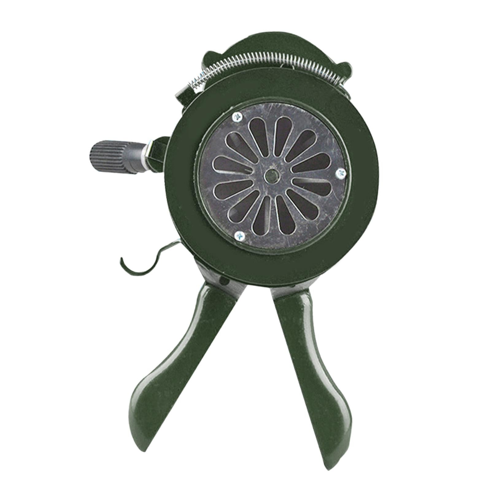 Manual Hand Crank Loud 550Hz Air ALARMS Alarm for Factories Port Flood Control Green