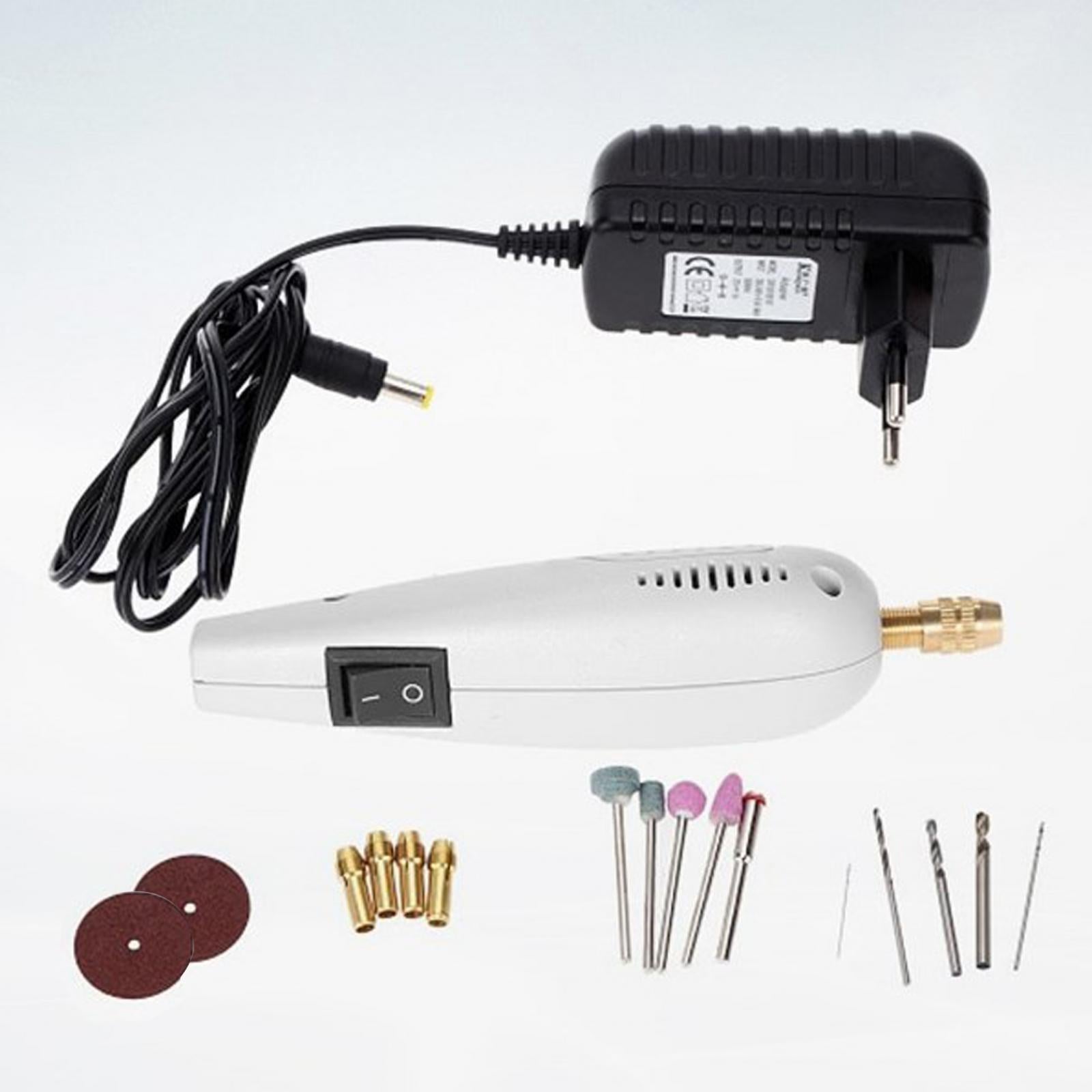 Cordless Rotary Tool Multipurpose High Speed for Drilling Milling EU Adapter
