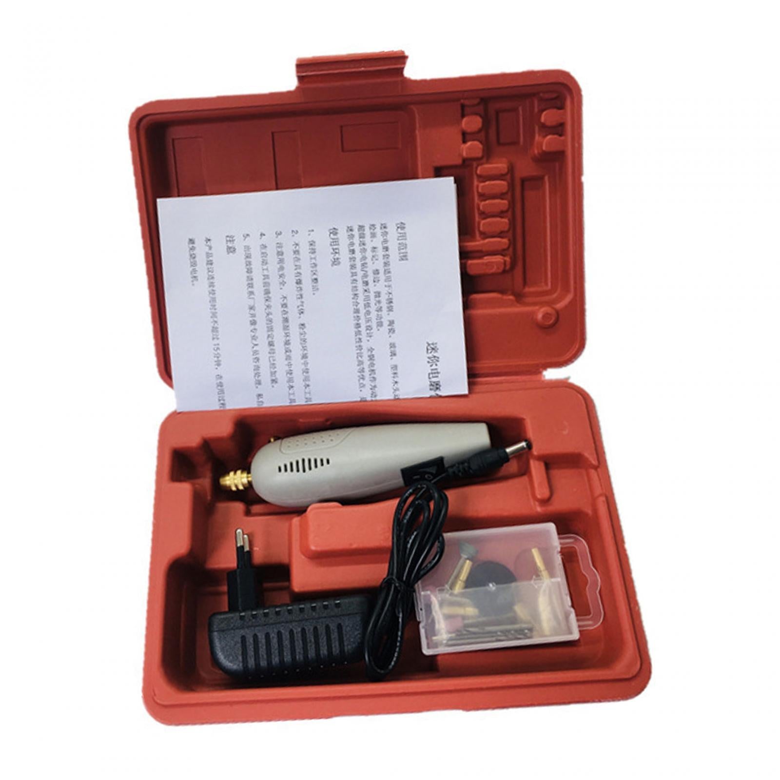 Cordless Rotary Tool Multipurpose High Speed for Drilling Milling EU Adapter