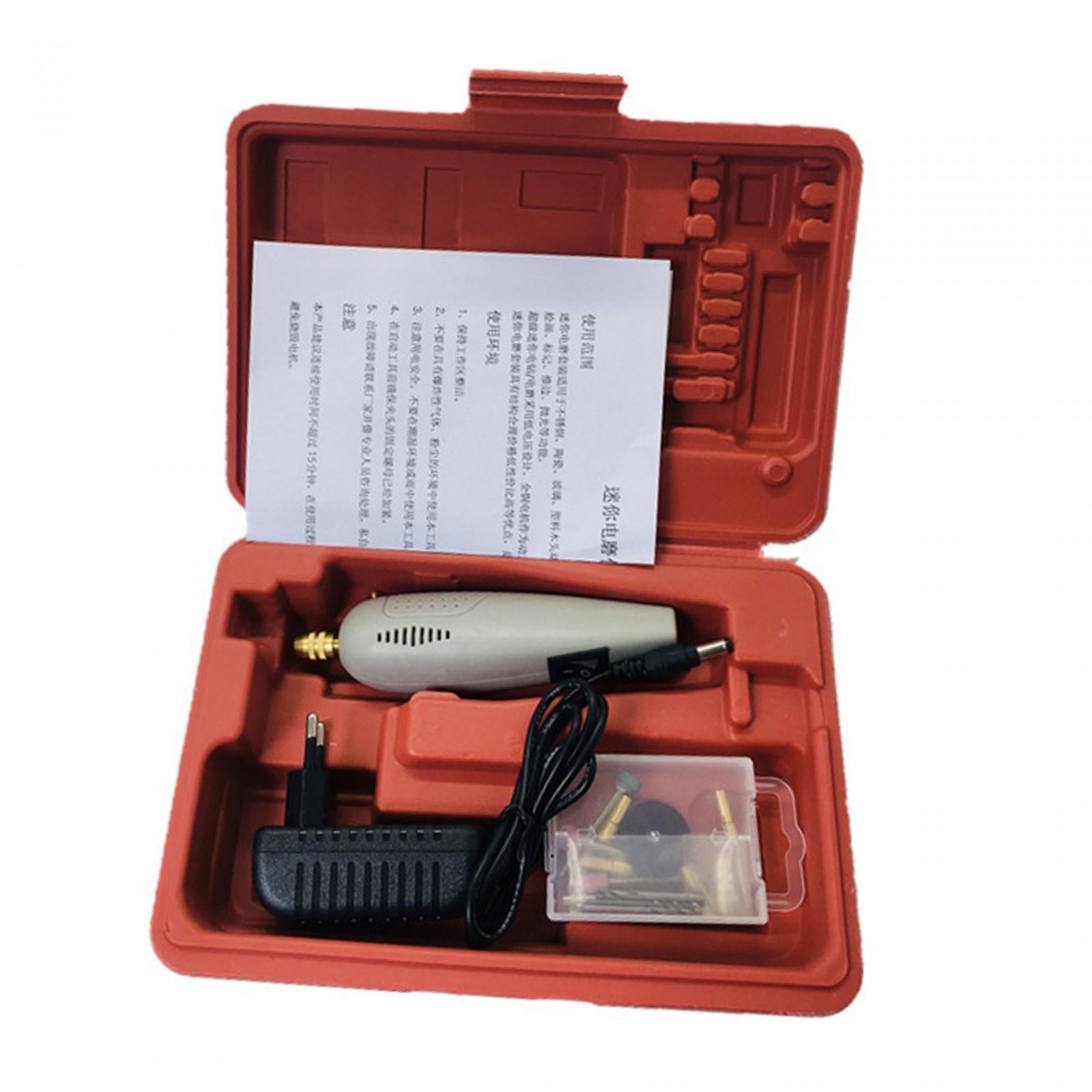 Cordless Rotary Tool Multipurpose High Speed for Drilling Milling EU Adapter