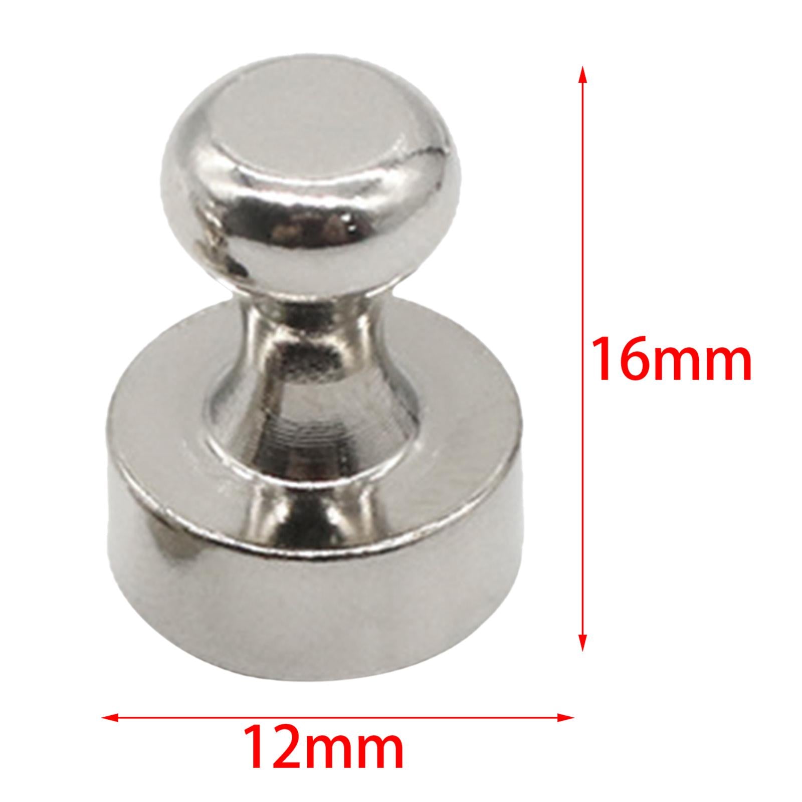 Magnetic Push Pins Portable Magnetic Photos Push Pins for Kitchen Refrigerator