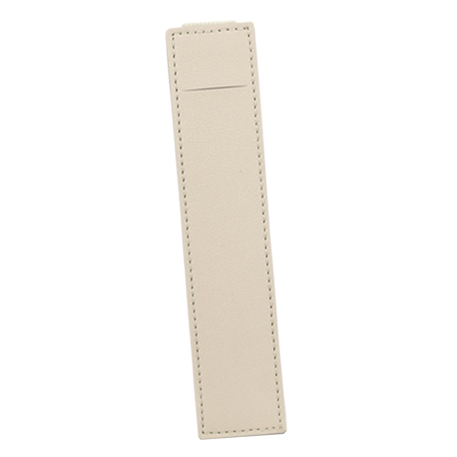 4xElastic Band Pen Holder Pen Sleeve for Hardcover Journals Planners Notebooks Beige