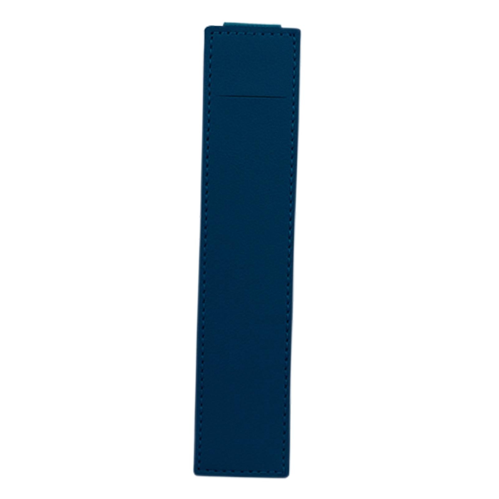 3xElastic Band Pen Holder Pen Sleeve for Hardcover Journals Planners Notebooks Dark Blue