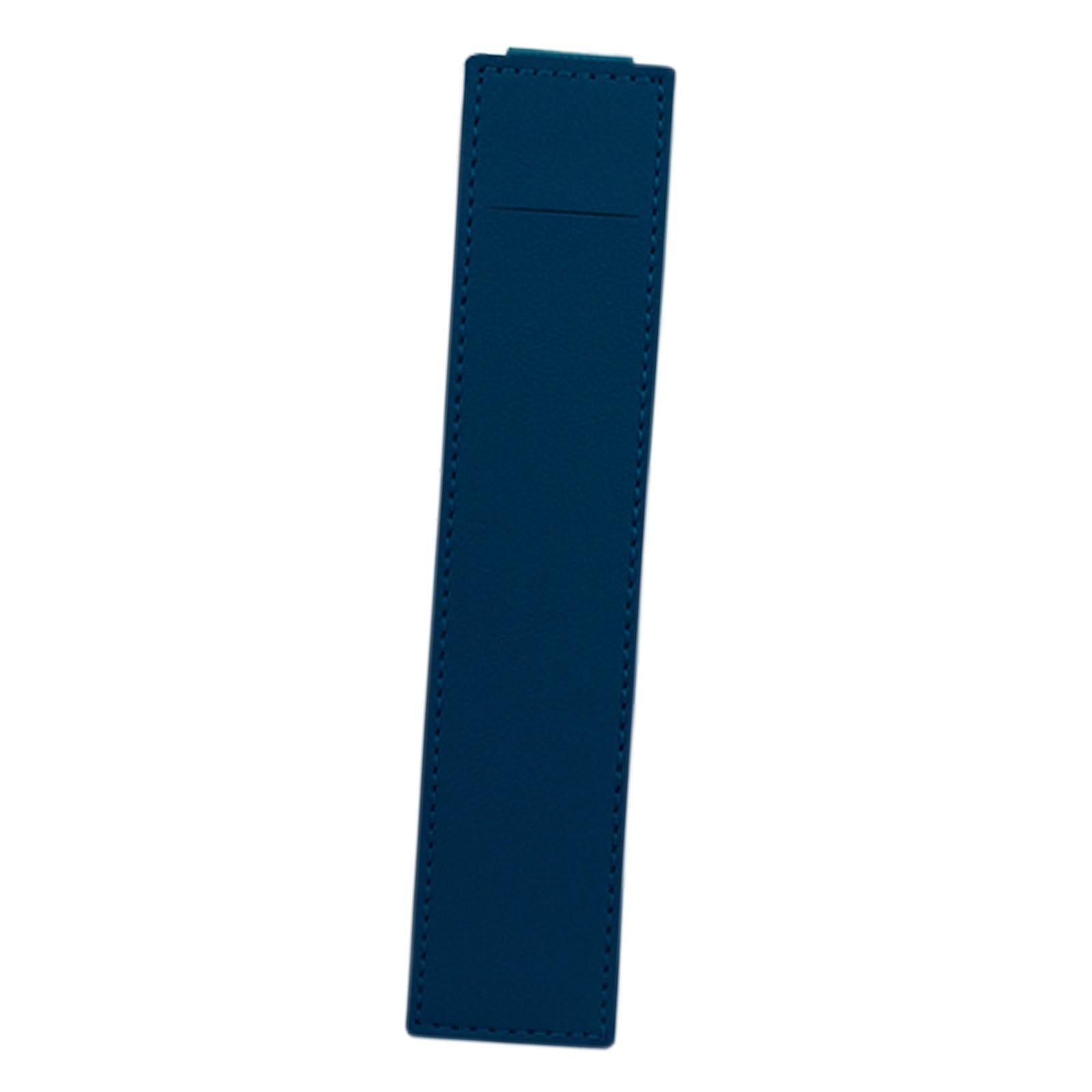 3xElastic Band Pen Holder Pen Sleeve for Hardcover Journals Planners Notebooks Dark Blue