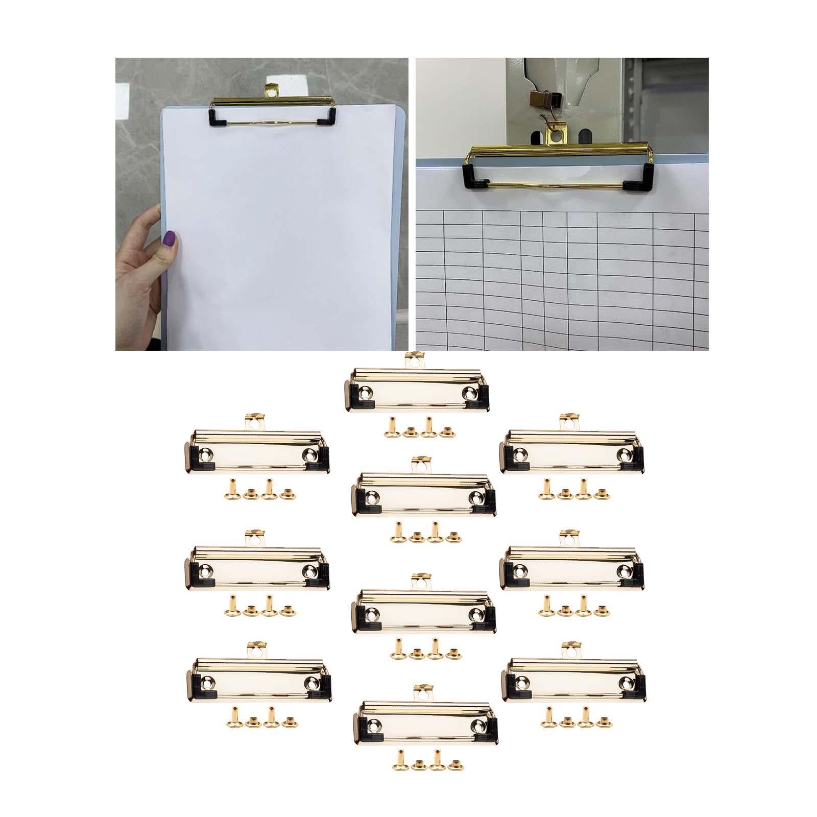 Hardboard Clips Hardware Stationery Supplies Metal Document File Board Clips