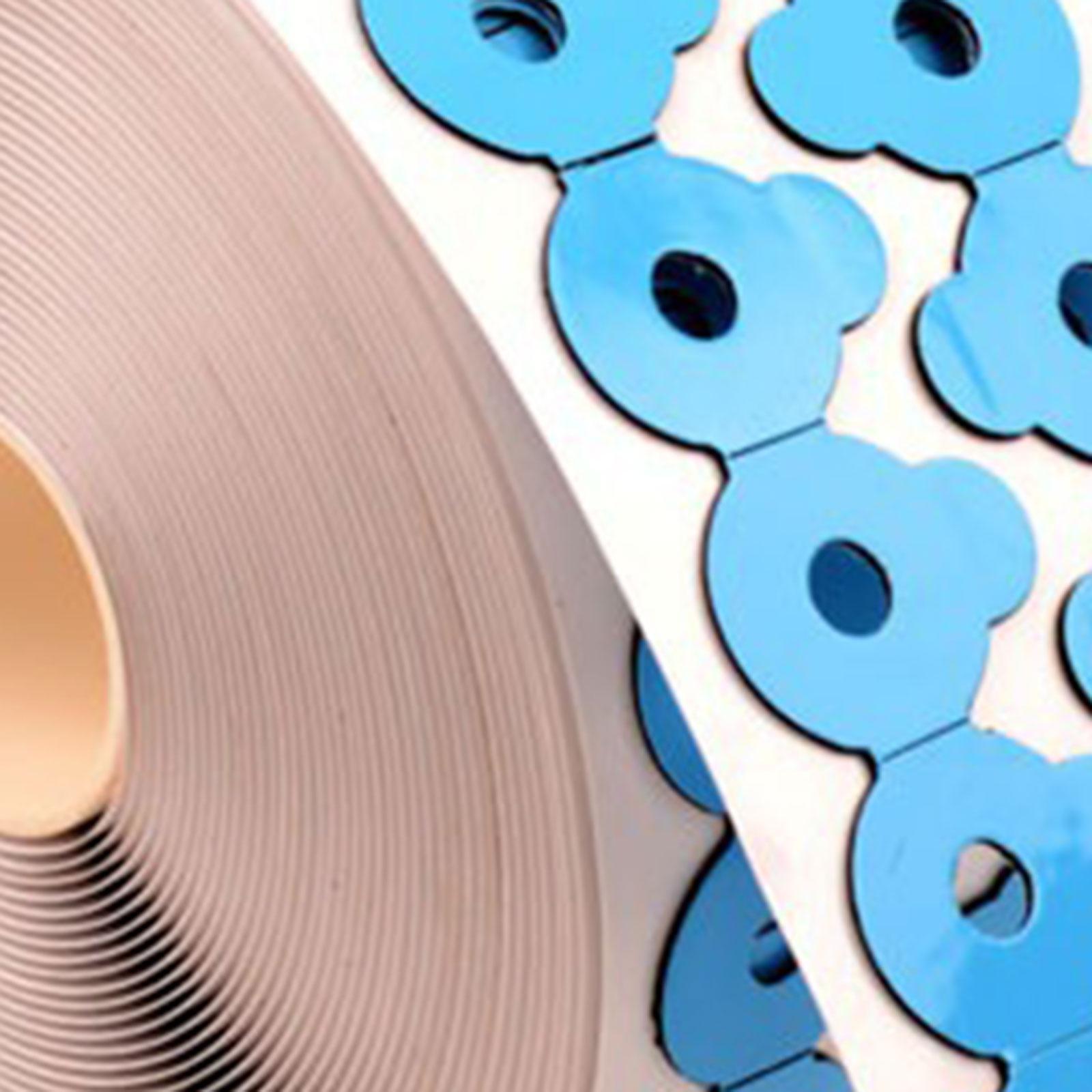 1000Pcs Lens Edger Accessory Edging Polishing Eyewear Lens Anti Slip Sticker 20mmx25.5mm