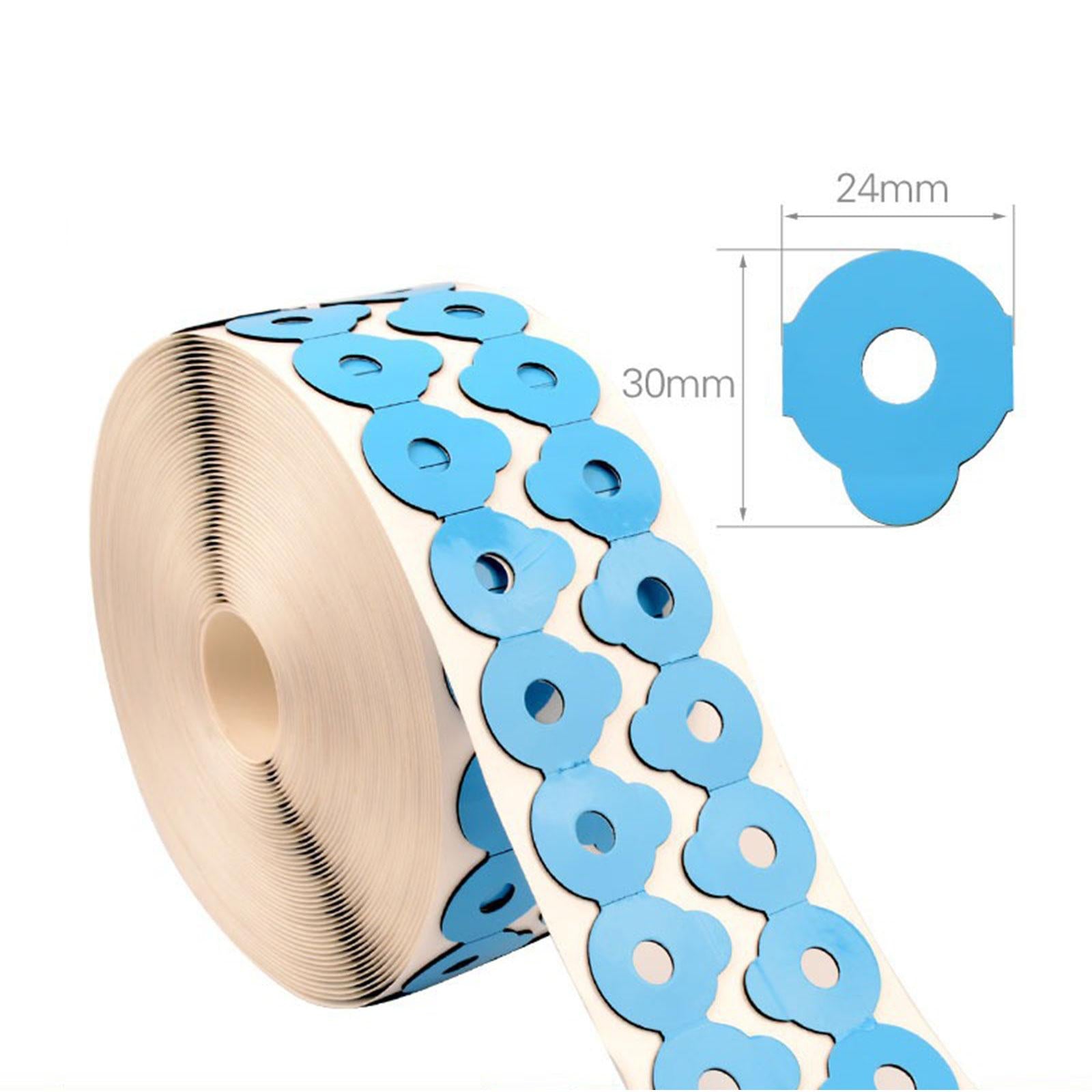 1000Pcs Lens Edger Accessory Edging Polishing Eyewear Lens Anti Slip Sticker 24mmx30mm