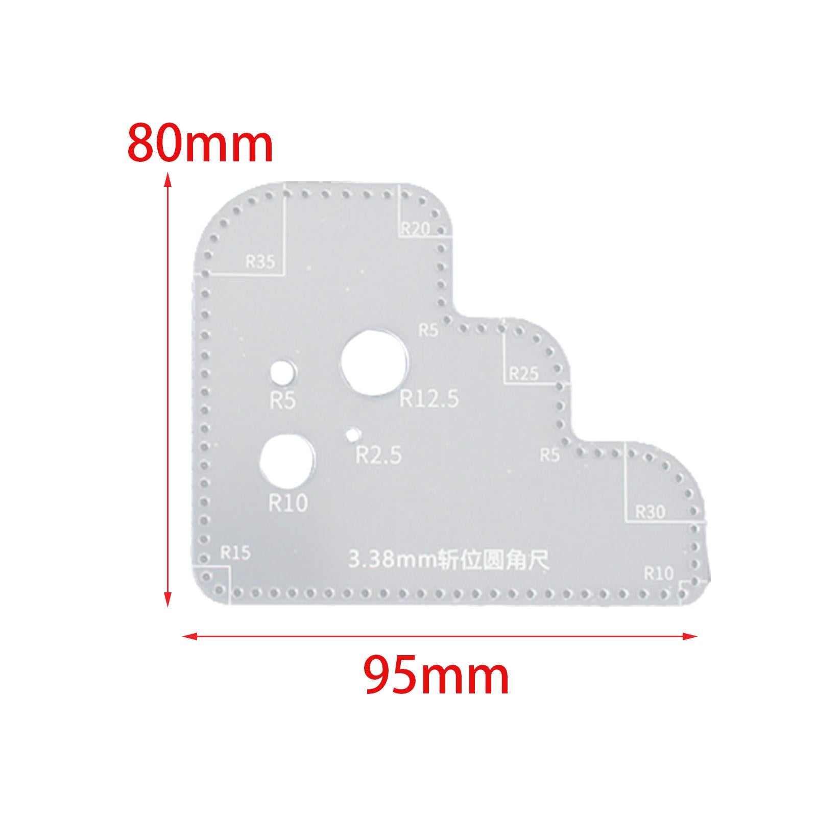 Leather Positioning Tool for Hand Craft DIY Tool Quilting Handwork DIY Craft 3.38mm