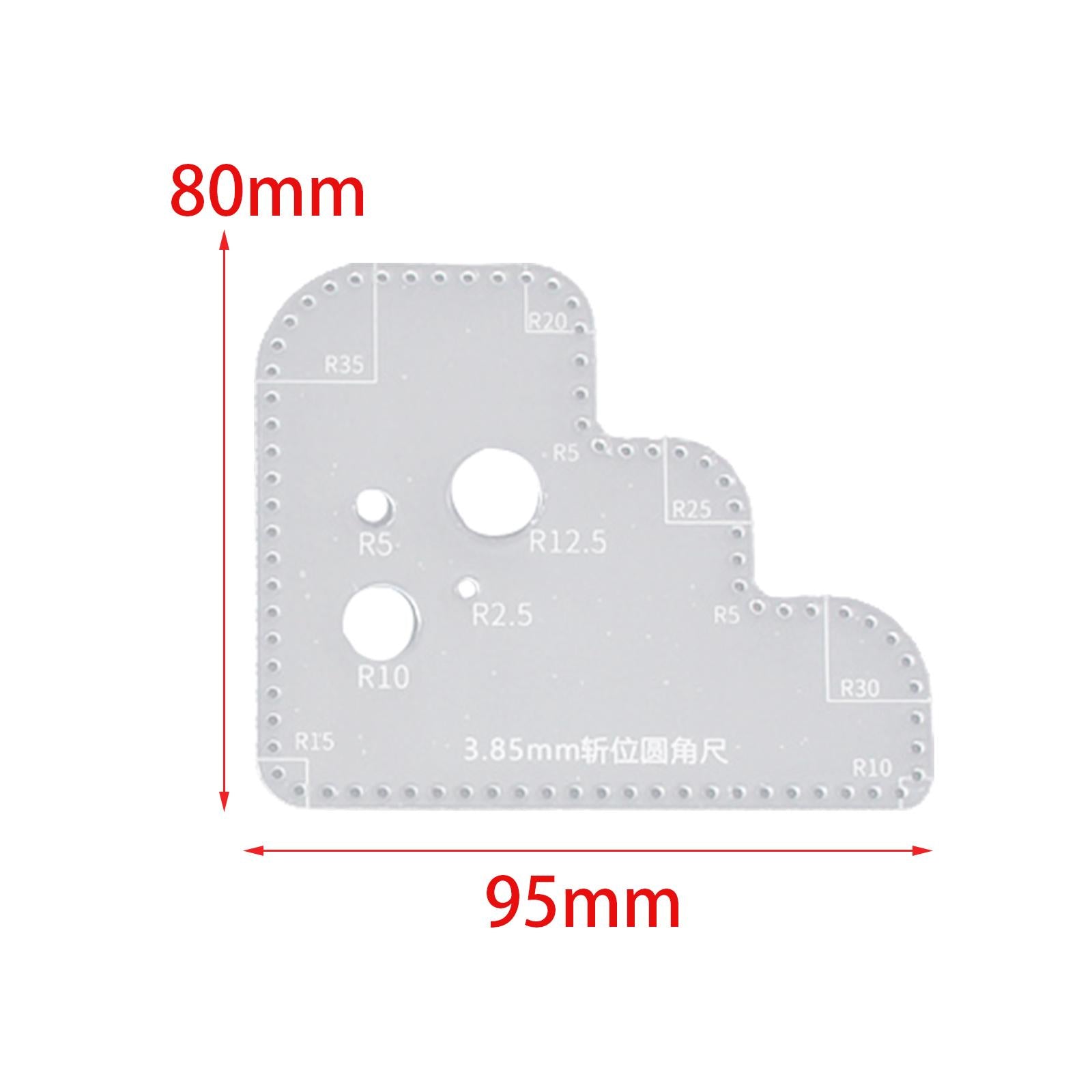 Leather Positioning Tool for Hand Craft DIY Tool Quilting Handwork DIY Craft 3.85mm