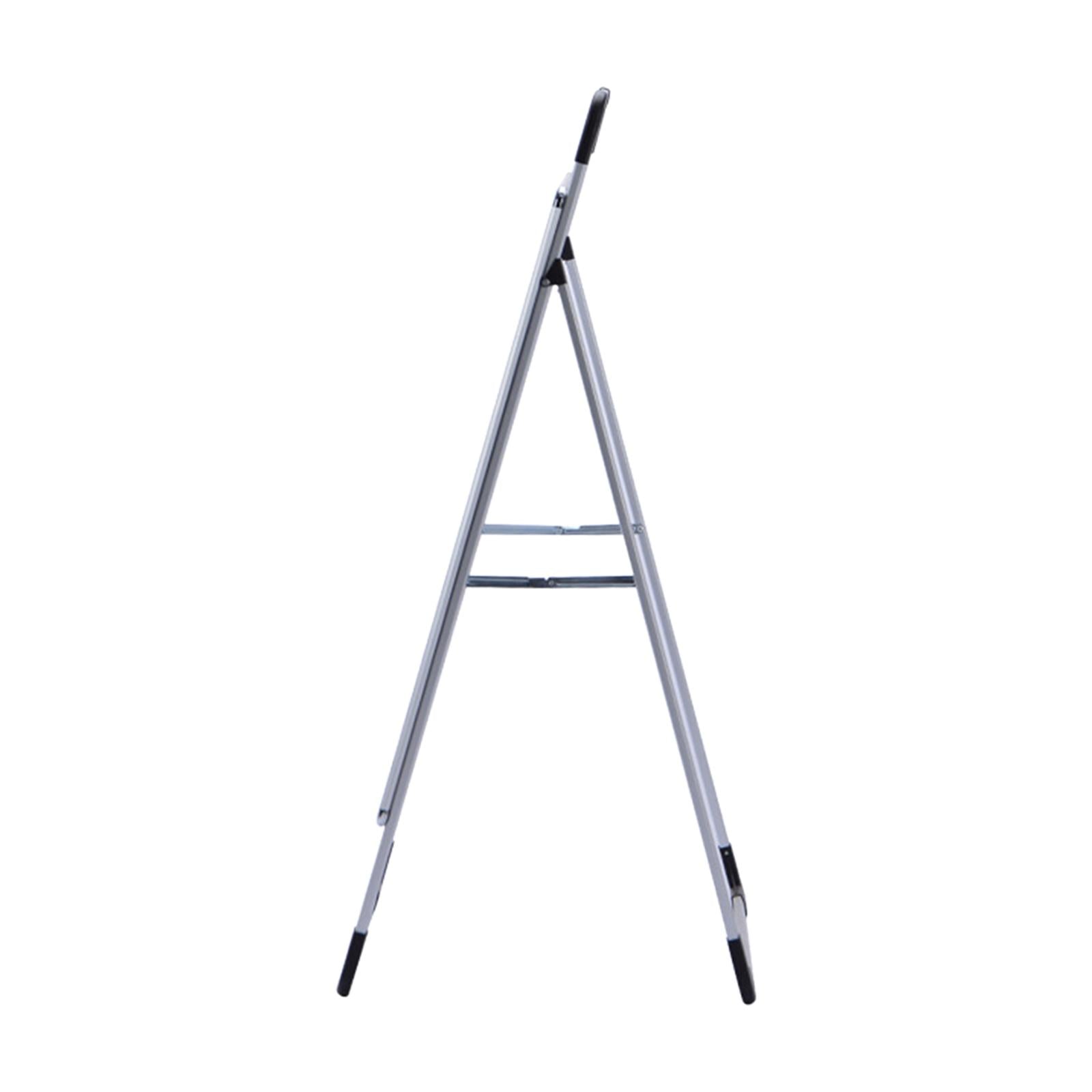 Sidewalks Poster Stand Metal Outdoor Sign Holder for Restaurant Markets 90cm