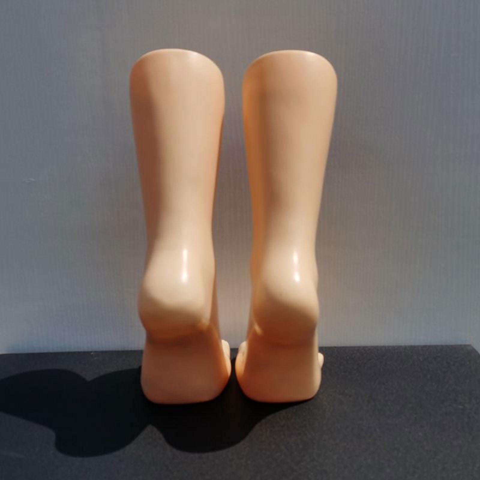 Mannequin Feet Model Shoes Displays Model Sock Display for Shop Socks Chains skin color left