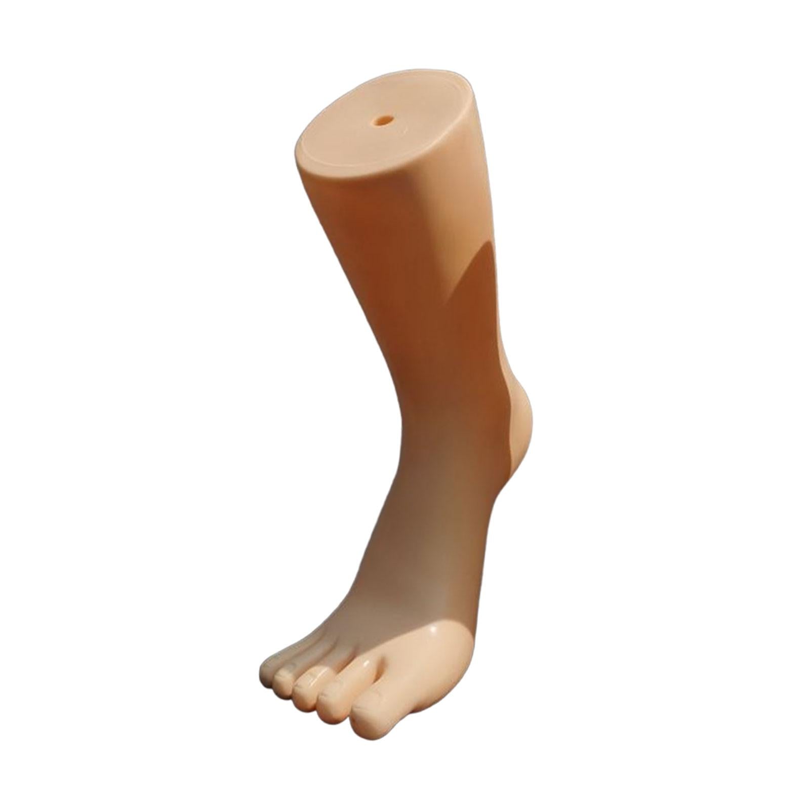 Mannequin Feet Model Shoes Displays Model Sock Display for Shop Socks Chains skin color right