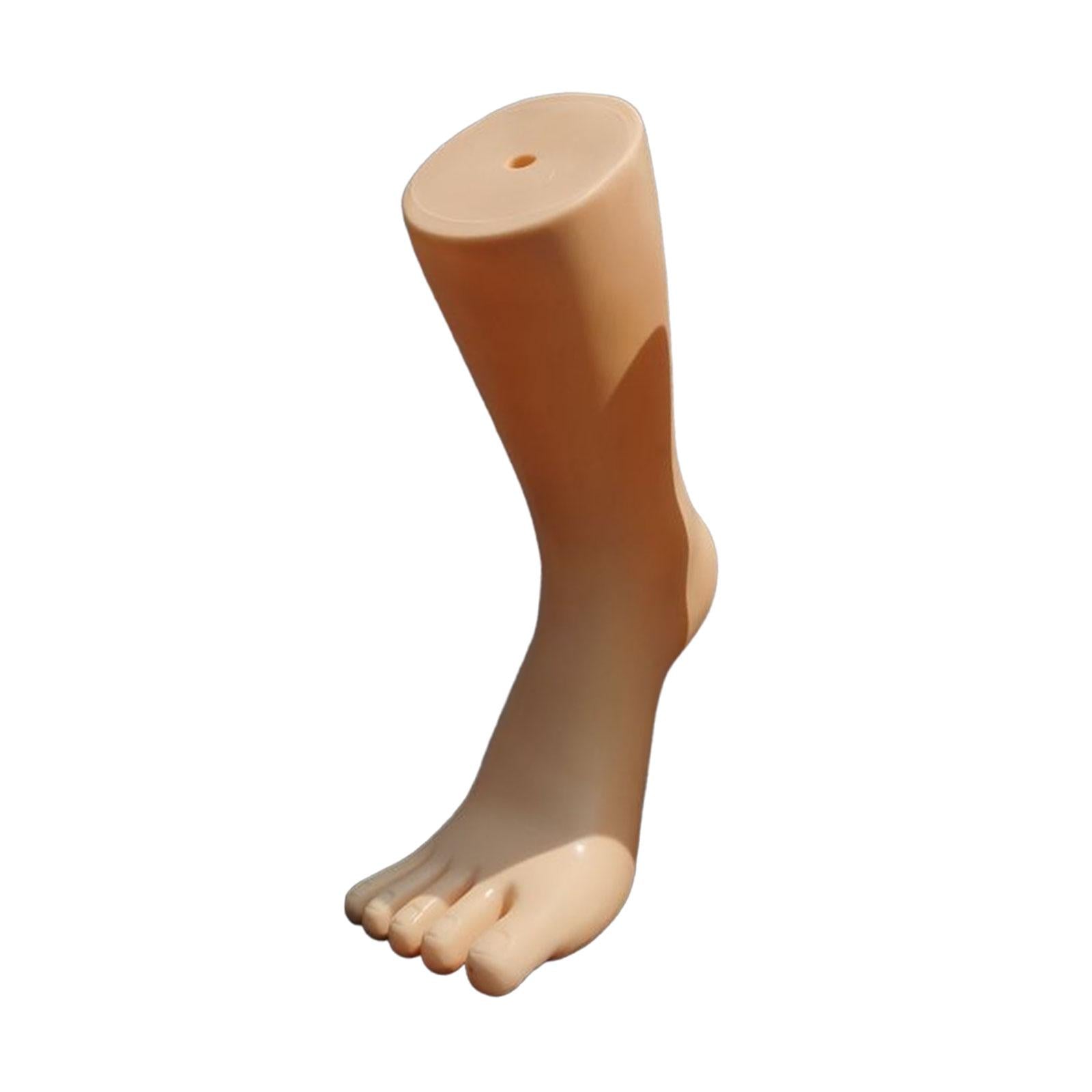 Mannequin Feet Model Shoes Displays Model Sock Display for Shop Socks Chains skin color right