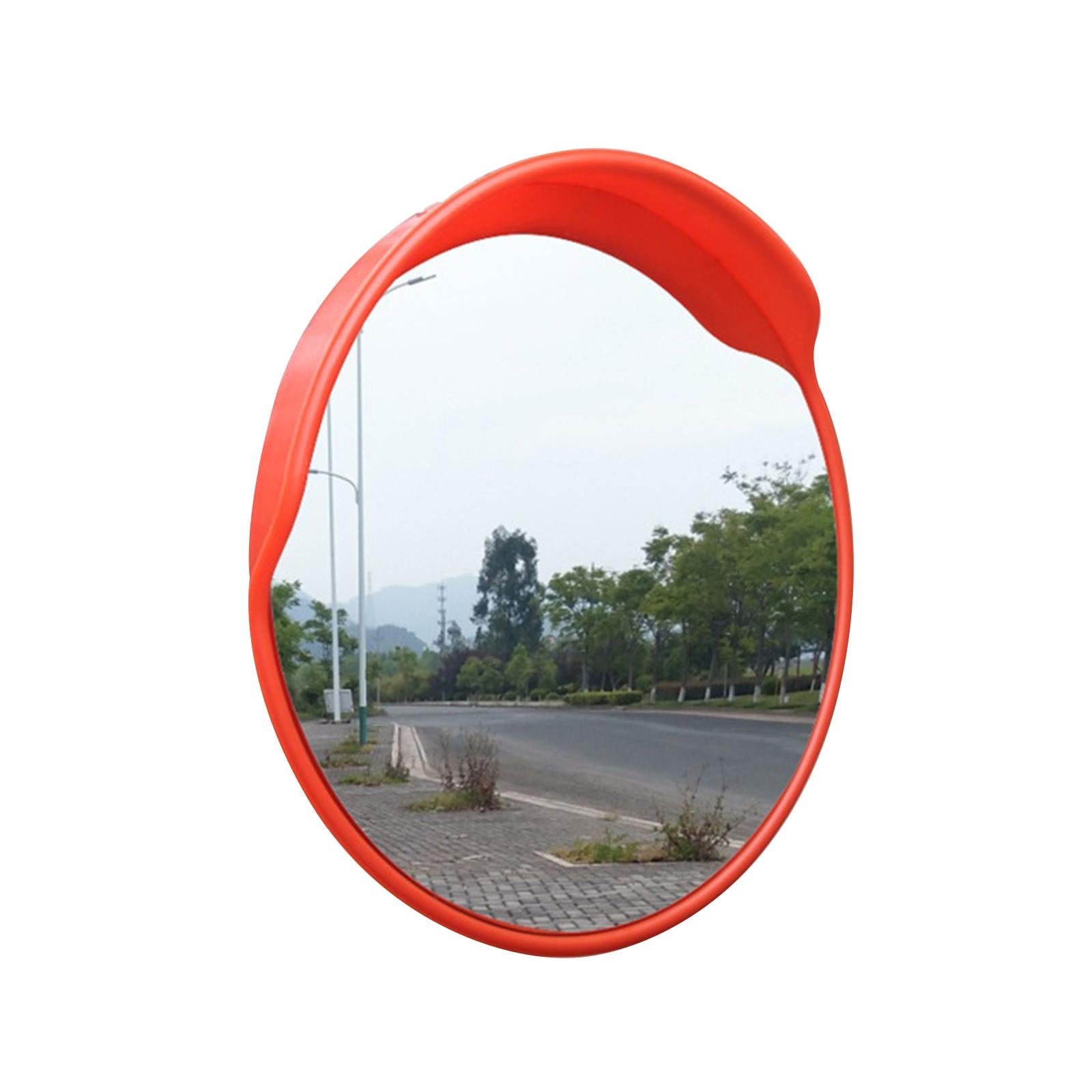 Convex Mirror Safety Curved Safety Mirror Warehouse Wide Angle Corner Mirror 45cm outdoor