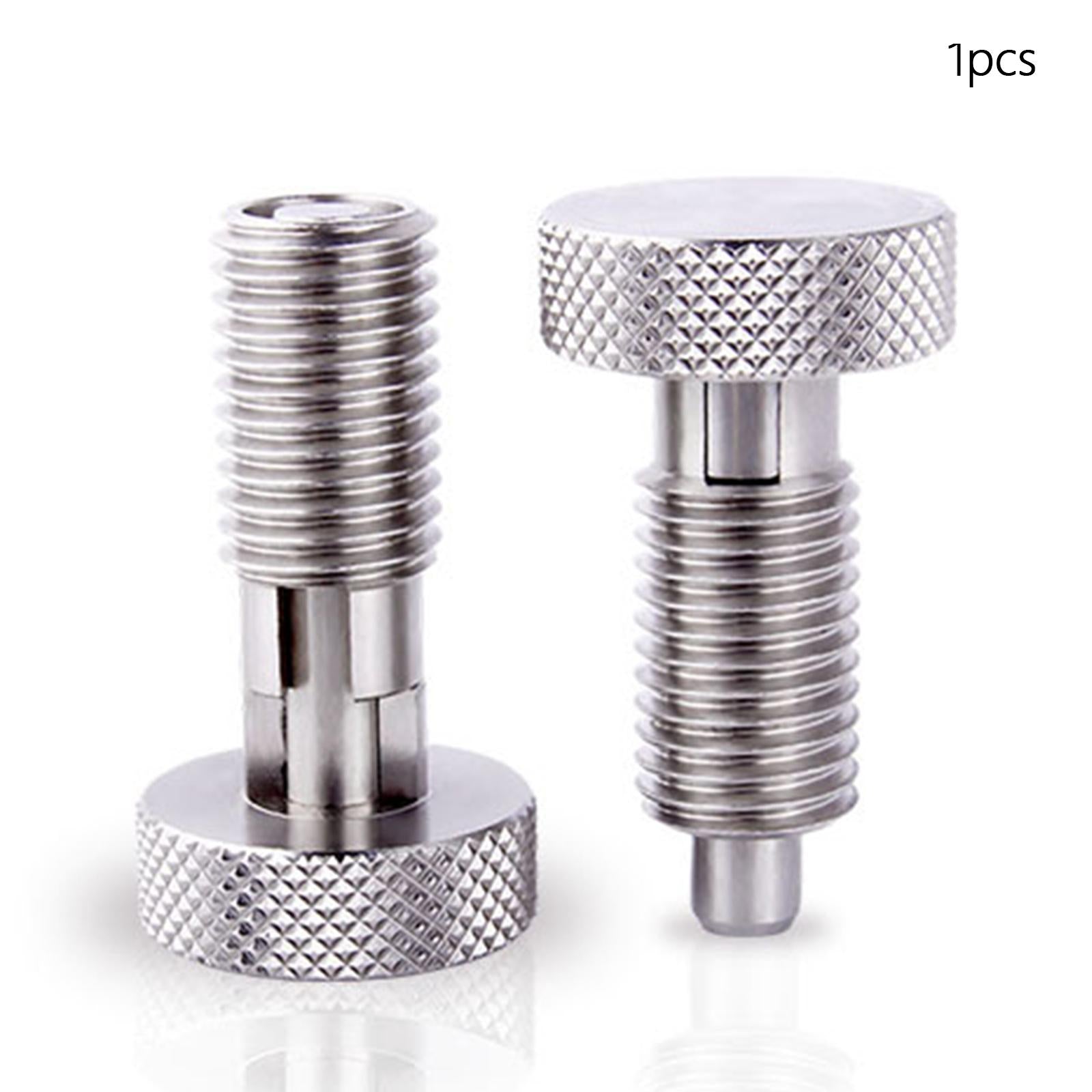 Hand Retractable Spring Plunger with Knurled Handle for Industrial Equipment M16