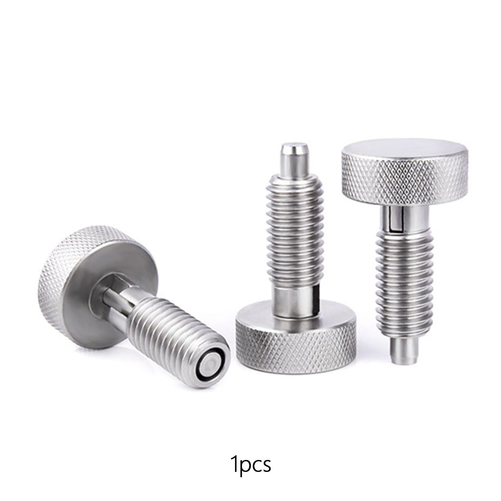 Hand Retractable Spring Plunger with Knurled Handle for Industrial Equipment M16