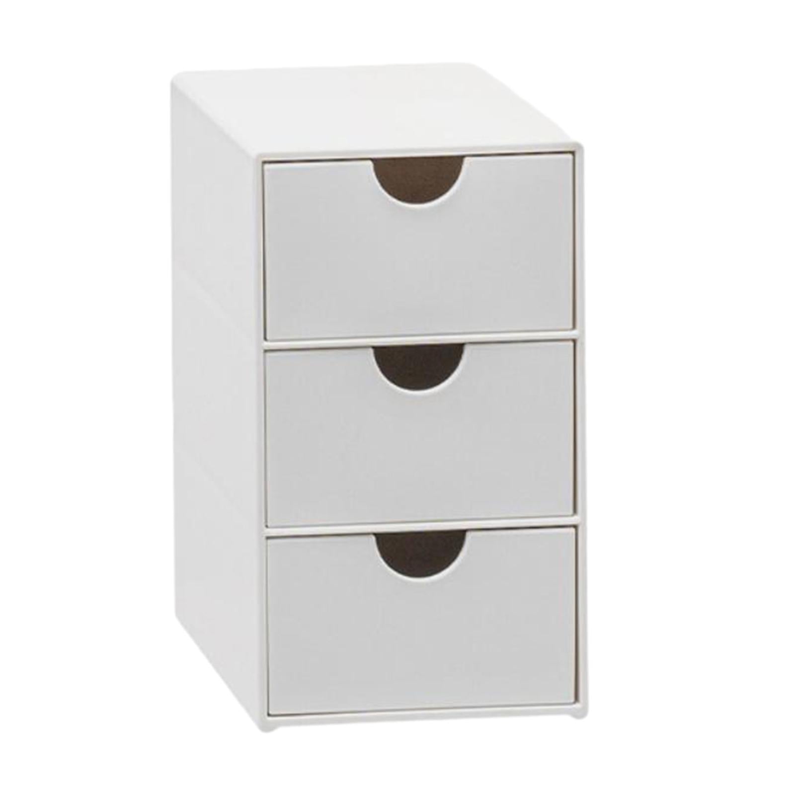 Desktop Drawer Organizer Versatile Office Supplies Organiser for Vanity Desk Small