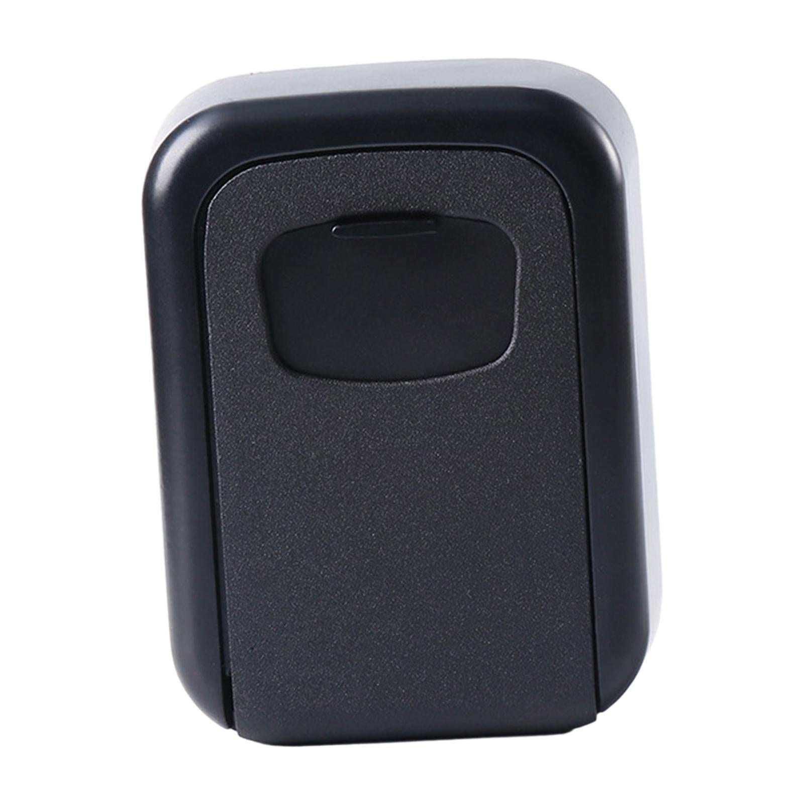 Key Cabinet Organizer Wall Mounted Key Lock Box for Digital Realtors Outside Black