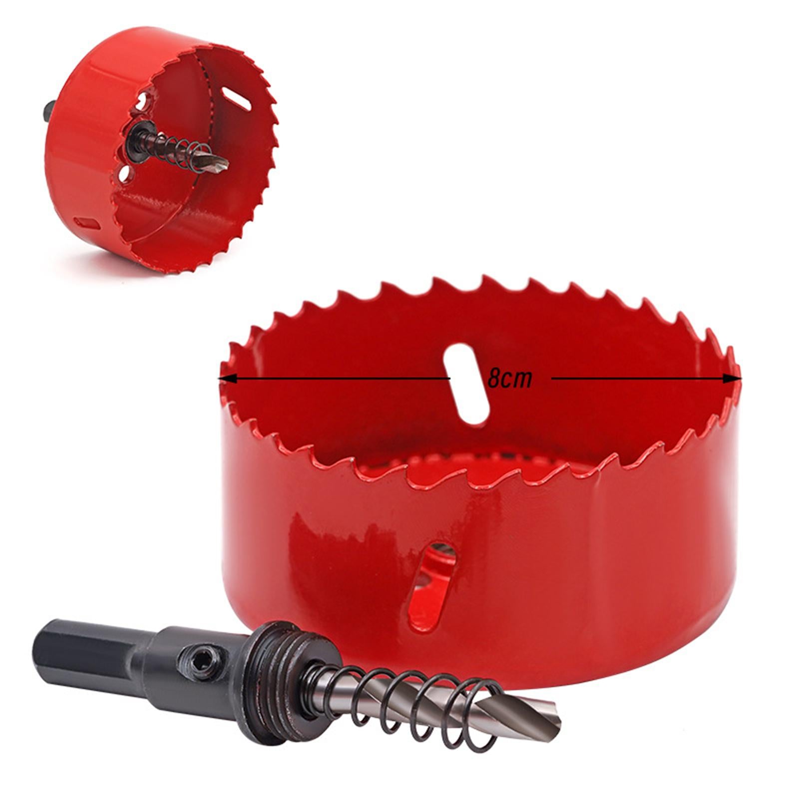 Metal Hole Cutter Core Bits Heavy Duty for Cornhole Board Drywall Fiberboard