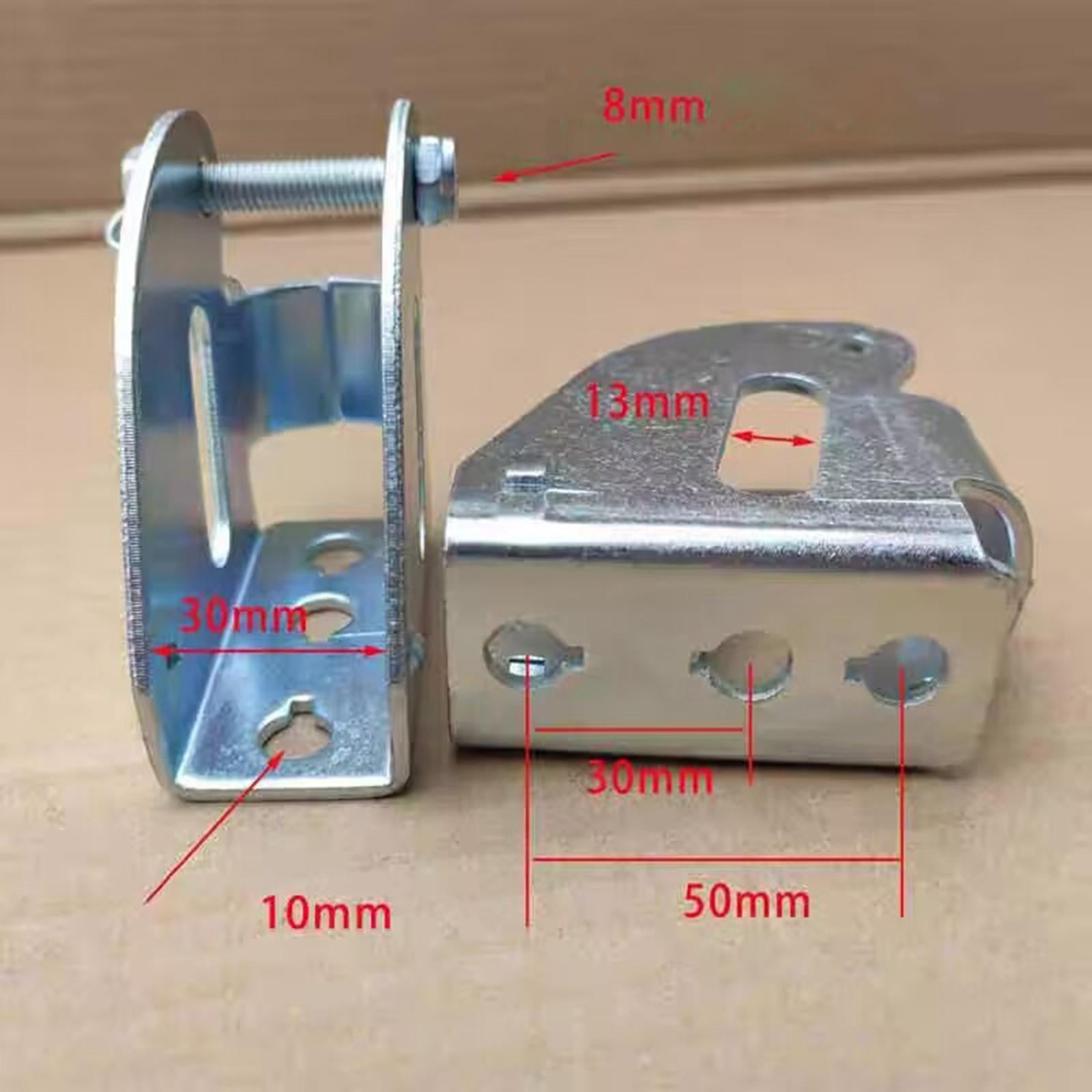 Foldable Push Hand Cart Base Hinge Sturdy for Rolling Trolley Cart Parts Accs Without Screws