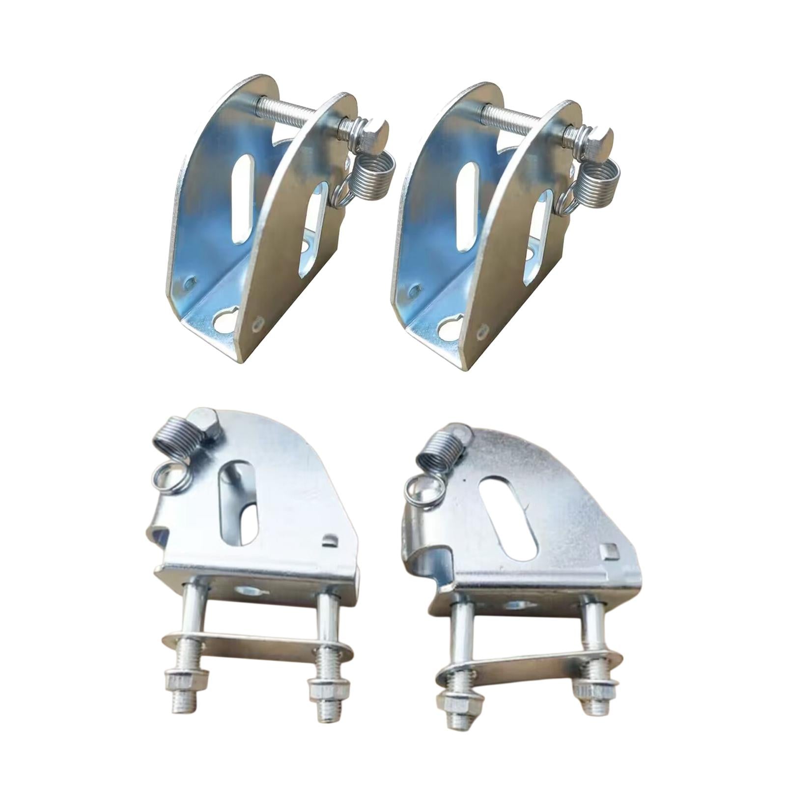 Foldable Push Hand Cart Base Hinge Sturdy for Rolling Trolley Cart Parts Accs Without Screws