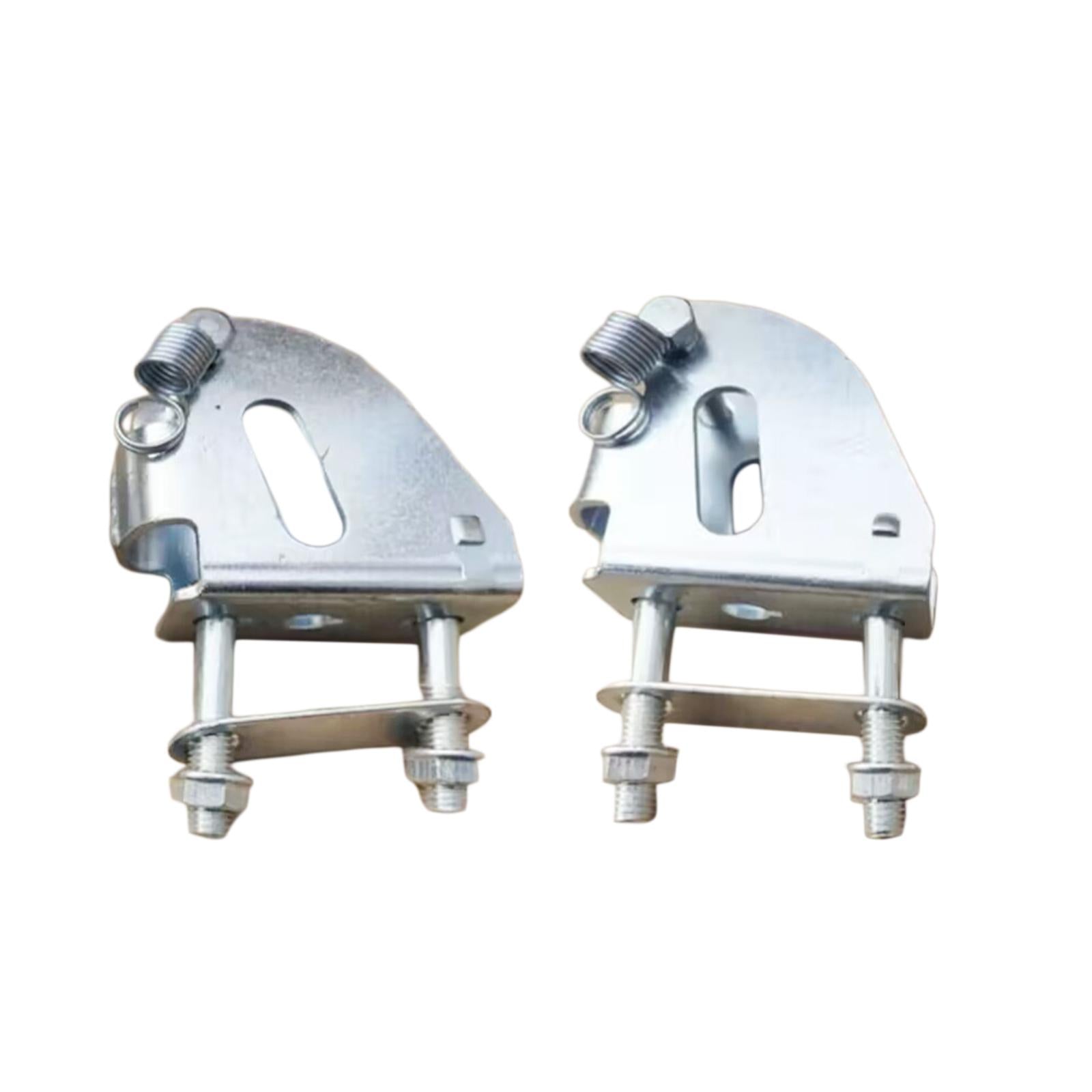 Foldable Push Hand Cart Base Hinge Sturdy for Rolling Trolley Cart Parts Accs With Mounting Screws