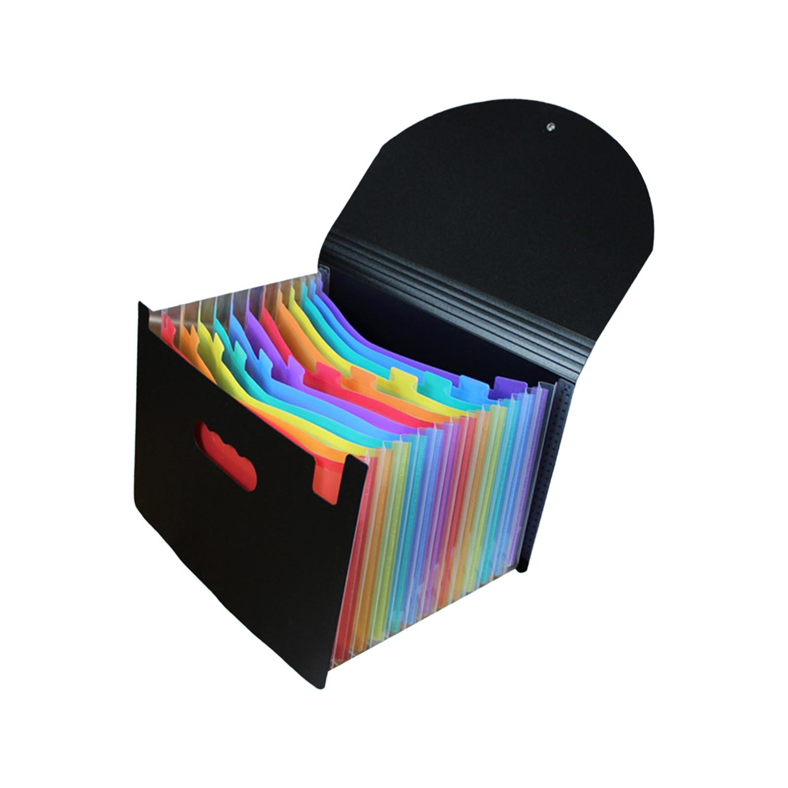 Expanding File Pockets Expanding Organizer File Folder School File Organizer Colorful 13 Pockets