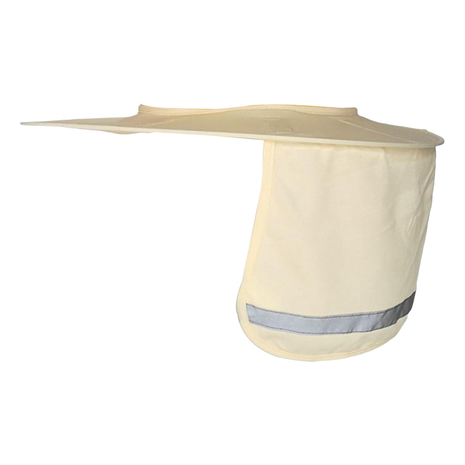 Neck Sunshade Cover Cover Reflective Strip Cap Cover for Golf Fishing Tennis beige