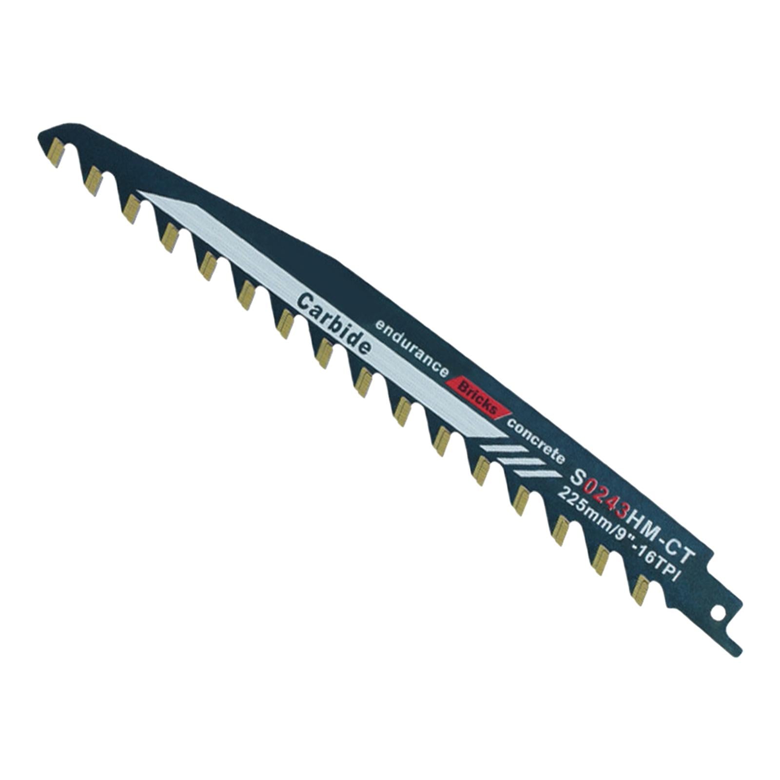 Demolition Masonry Reciprocating Hard Alloy Saw Blades for Wood Fiber Cement S0243