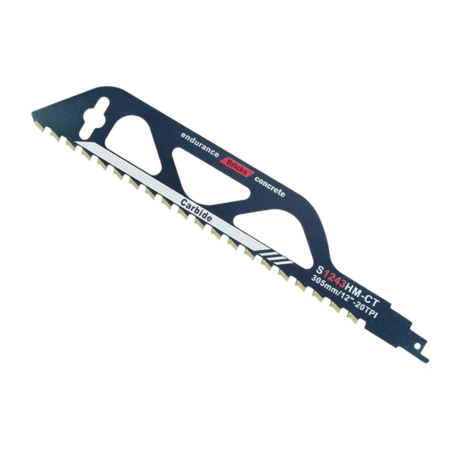 Demolition Masonry Reciprocating Hard Alloy Saw Blades for Wood Fiber Cement S1243