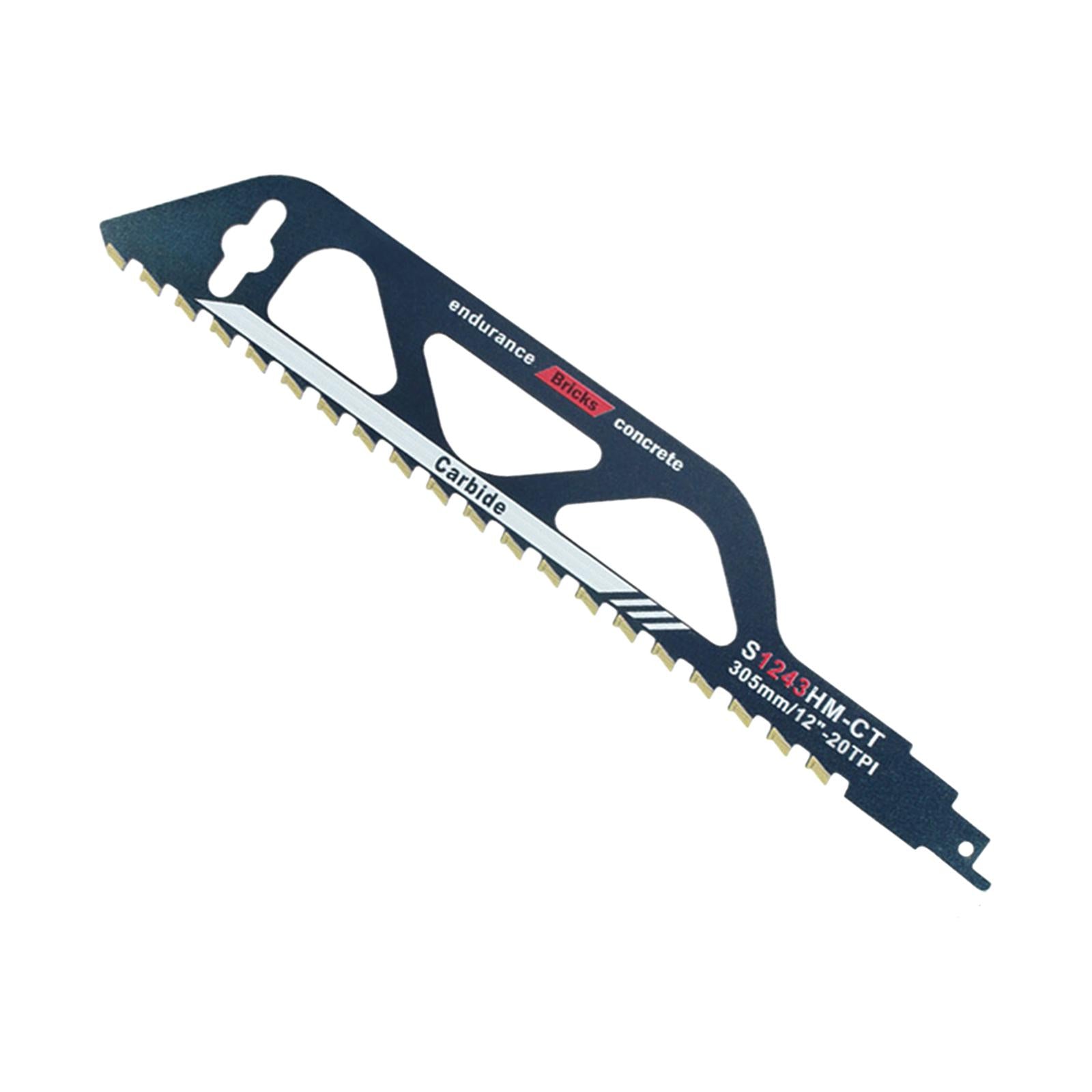 Demolition Masonry Reciprocating Hard Alloy Saw Blades for Wood Fiber Cement S1243