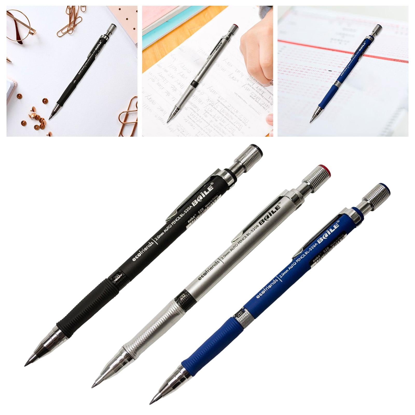 Art Painting Pencils Portable Drafting Pencil for Drafting Writing Sketching Black