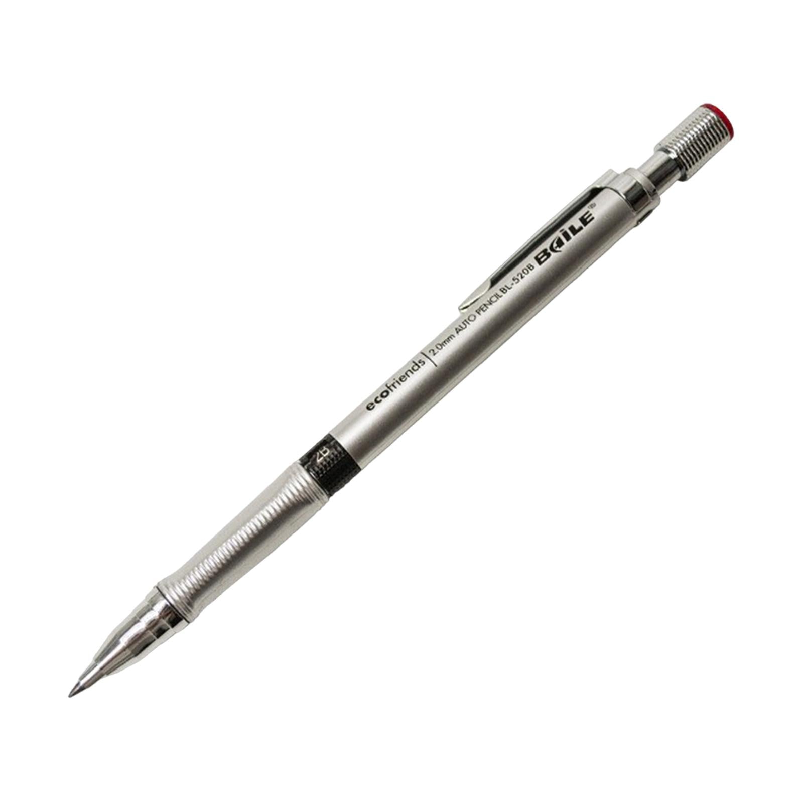 Art Painting Pencils Portable Drafting Pencil for Drafting Writing Sketching Silver