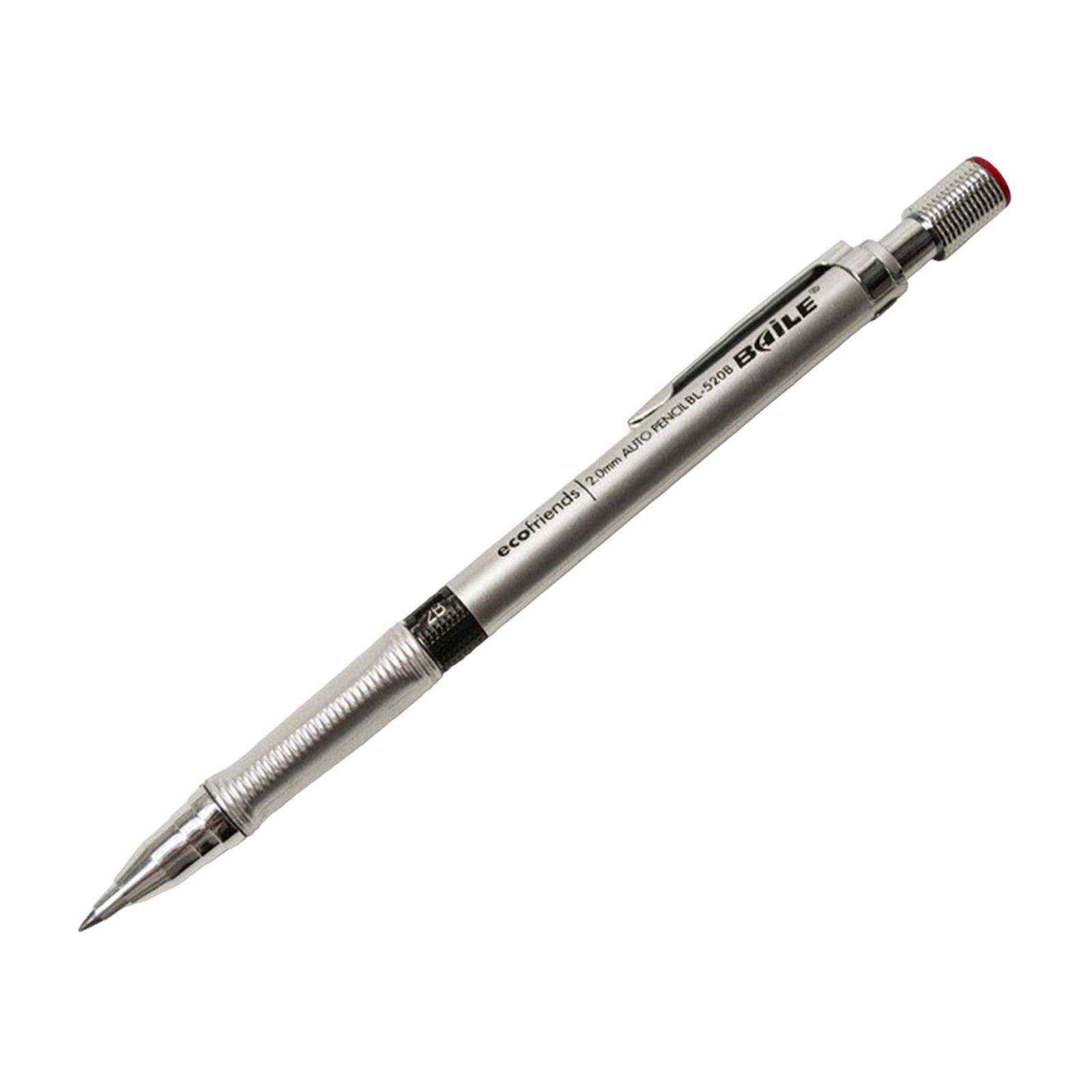 Art Painting Pencils Portable Drafting Pencil for Drafting Writing Sketching Silver