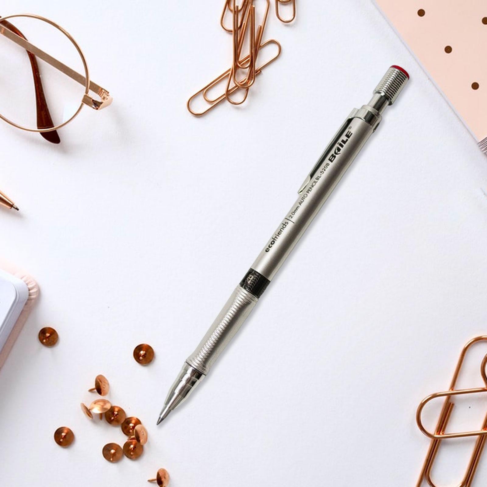 Art Painting Pencils Portable Drafting Pencil for Drafting Writing Sketching Silver