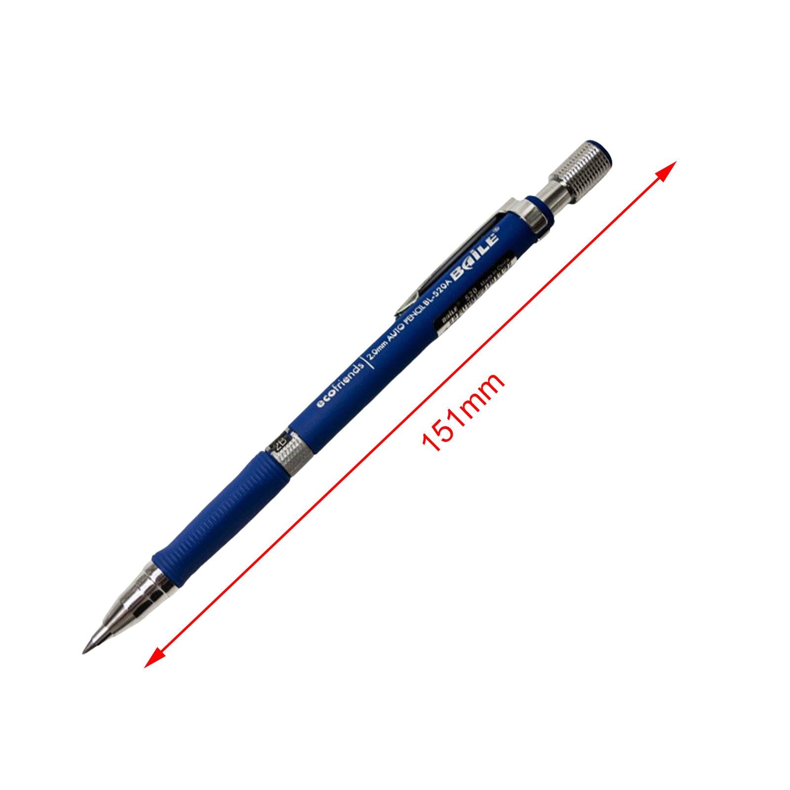 2xArt Painting Pencils Portable Drafting Pencil for Drafting Writing Sketching Blue
