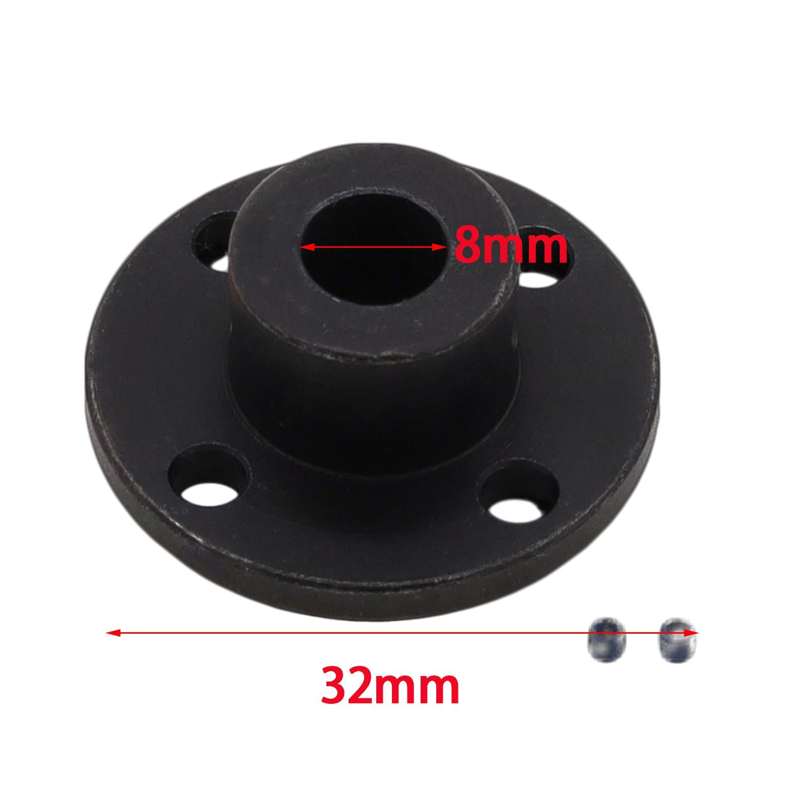 Rigid Flange Coupling Parts for Model Shaft Connection Flange Shaft Coupling 8mm