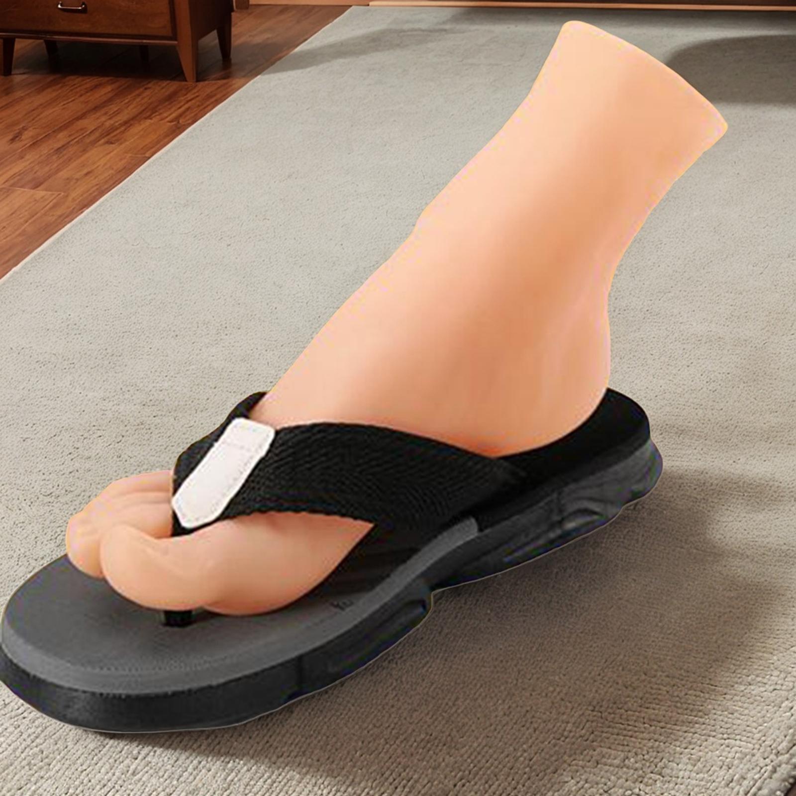 Mannequin Foot Display Durable Lightweight Foot Model for Shop Retail Chains Male Right Foot