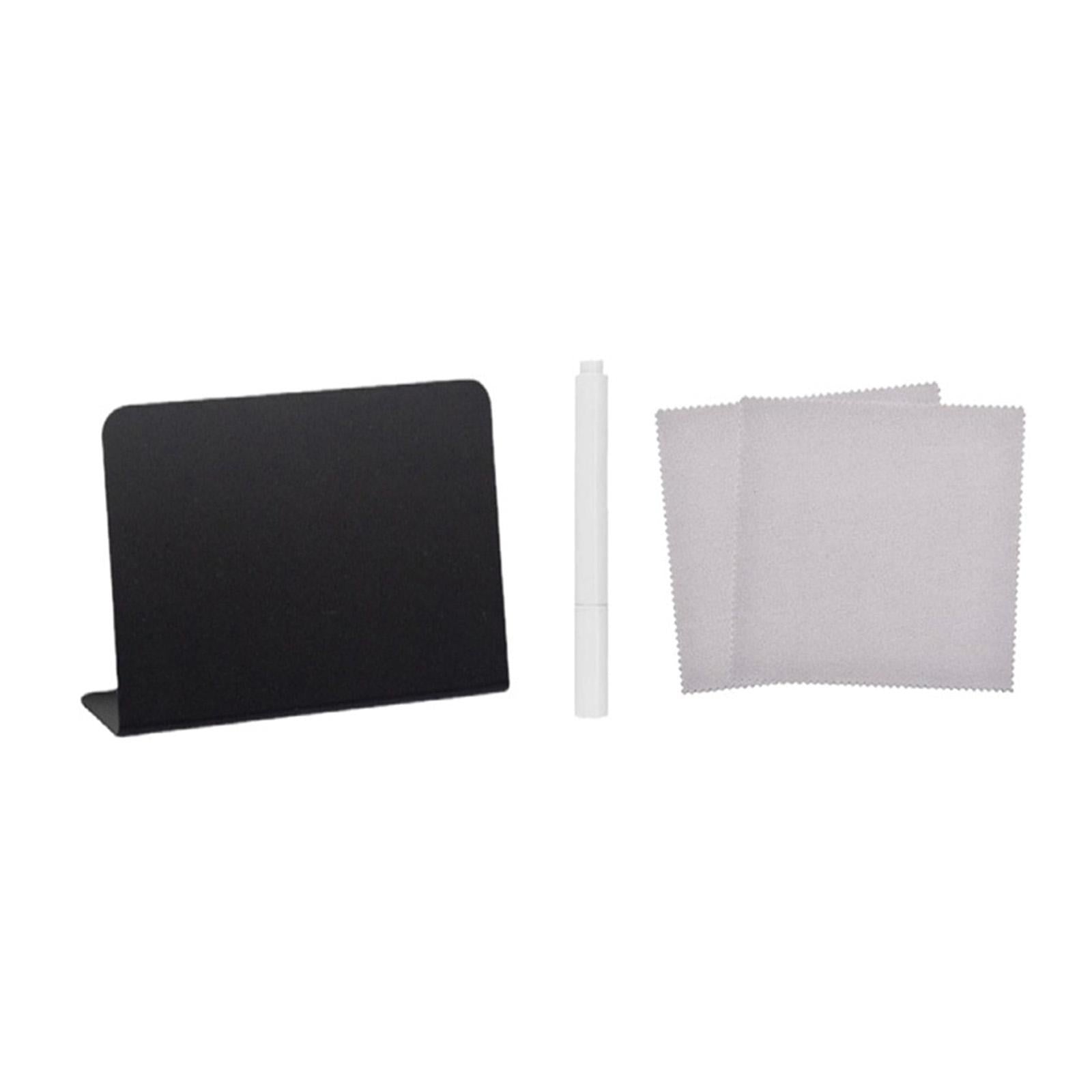 Small Chalkboards Signs L Shaped Rustic Small Blackboard Massage Board Signs 15x21cm 10pcs