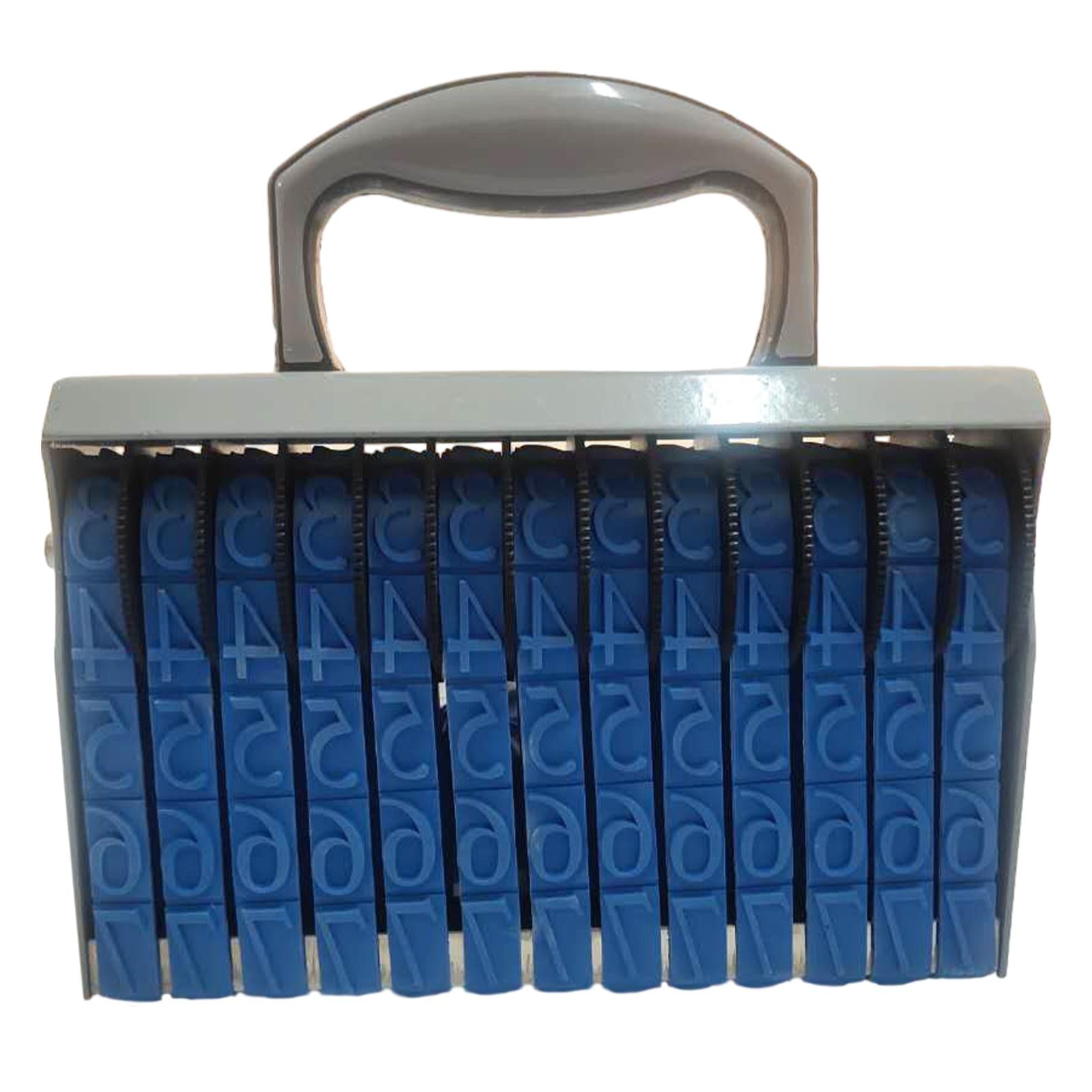 13 digits Rubber Number Stamp Accs Personalized Number Seal Stamp for Office