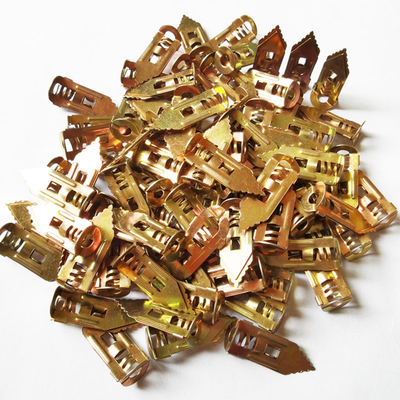 20Pcs Dry Wall Anchors Gypsum Expansion Anchors for Fix The Decoration Parts 1.2cmx3cm