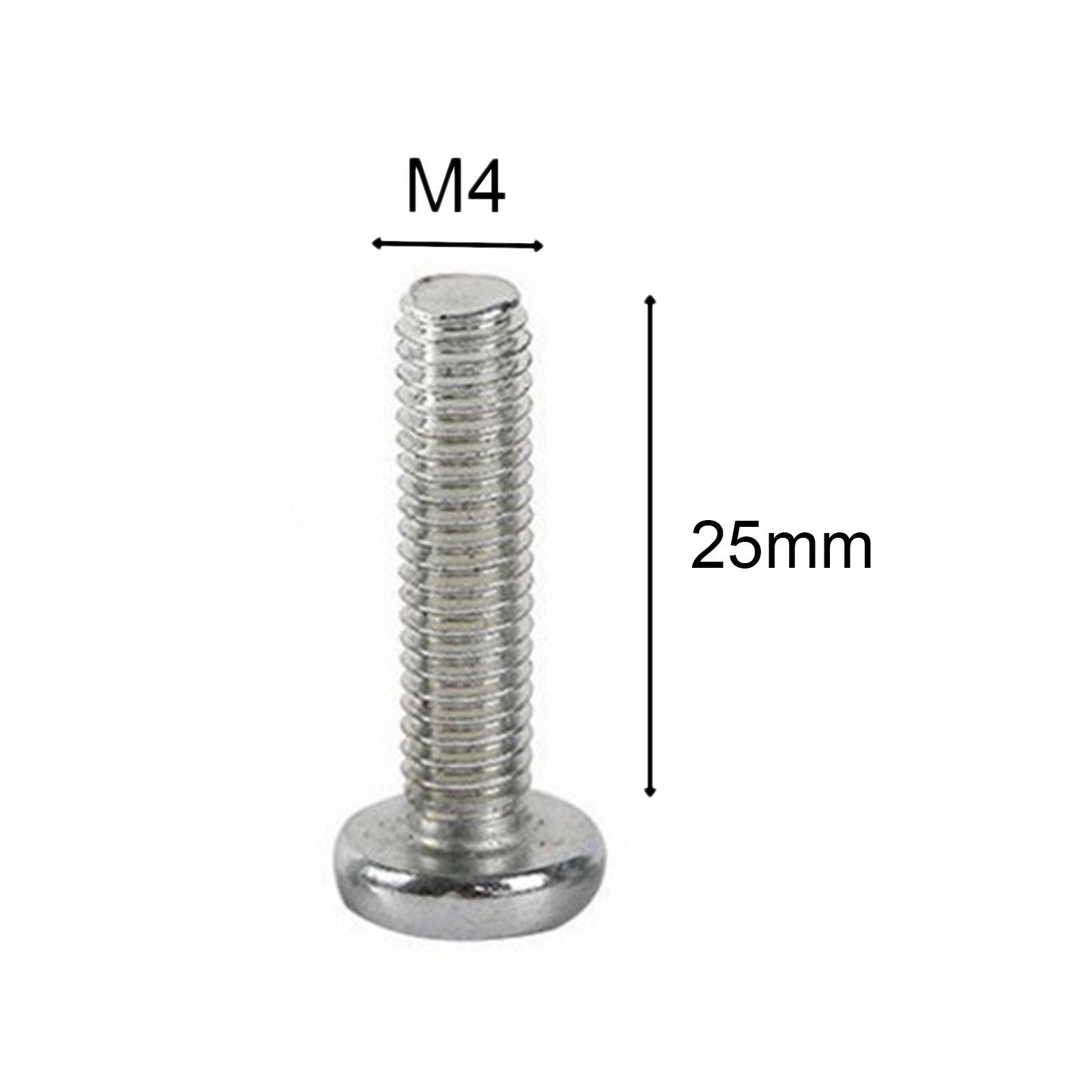 30 Pieces Petal Rivets Nut Screw Anchor for Curtain Installation Calligraphy M4x25