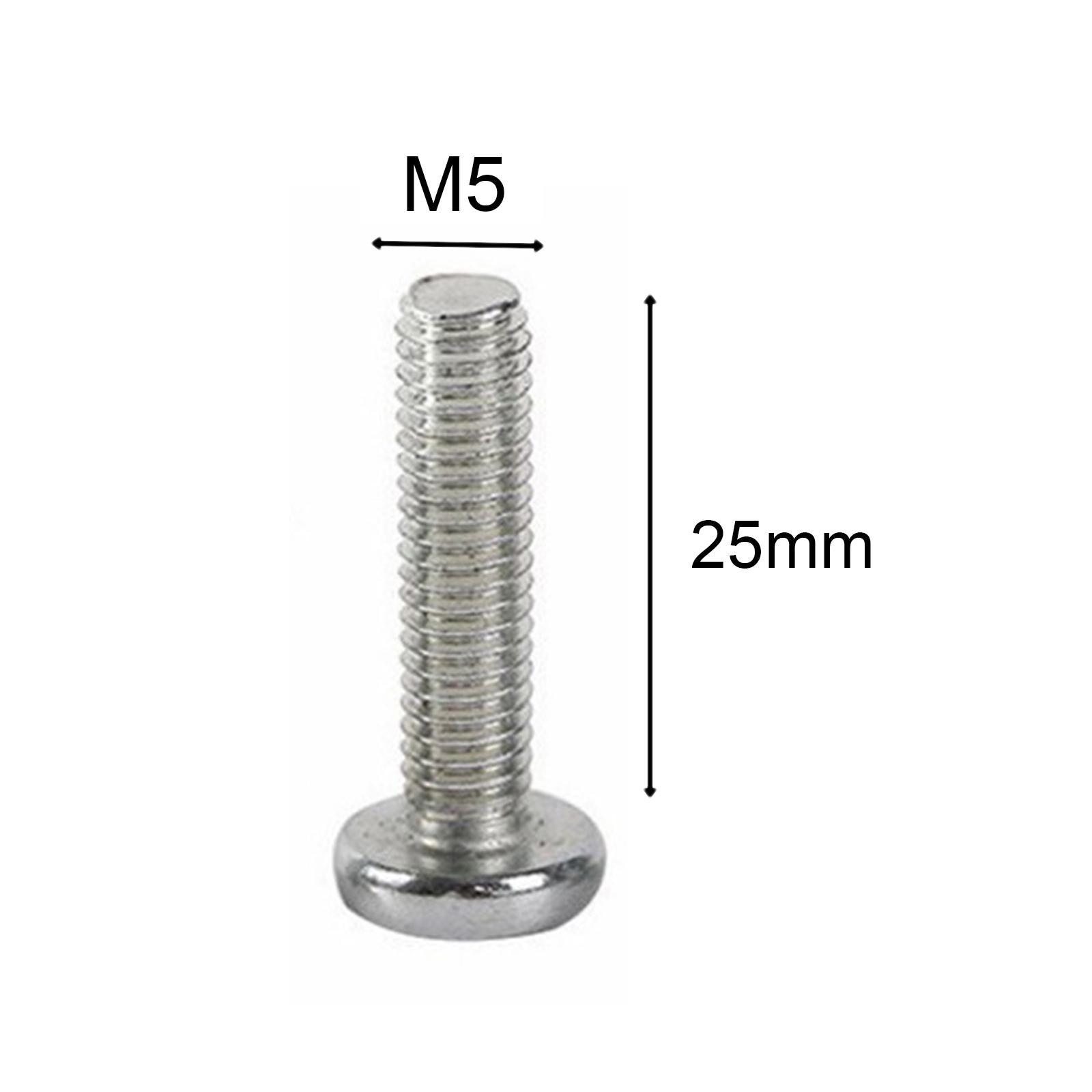 30 Pieces Petal Rivets Nut Screw Anchor for Curtain Installation Calligraphy M5x25