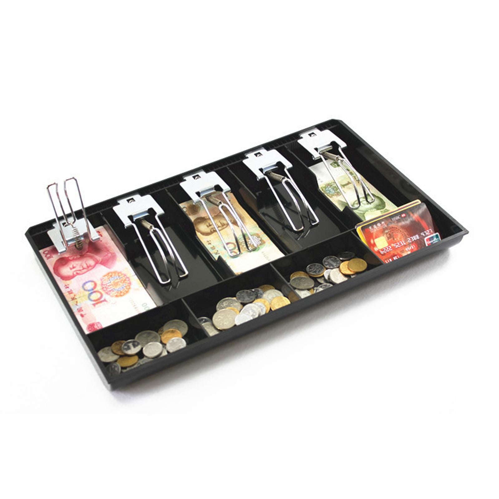 Money Tray Cash Register Drawer Tray 16x10x1inch for Home and Commercial Use