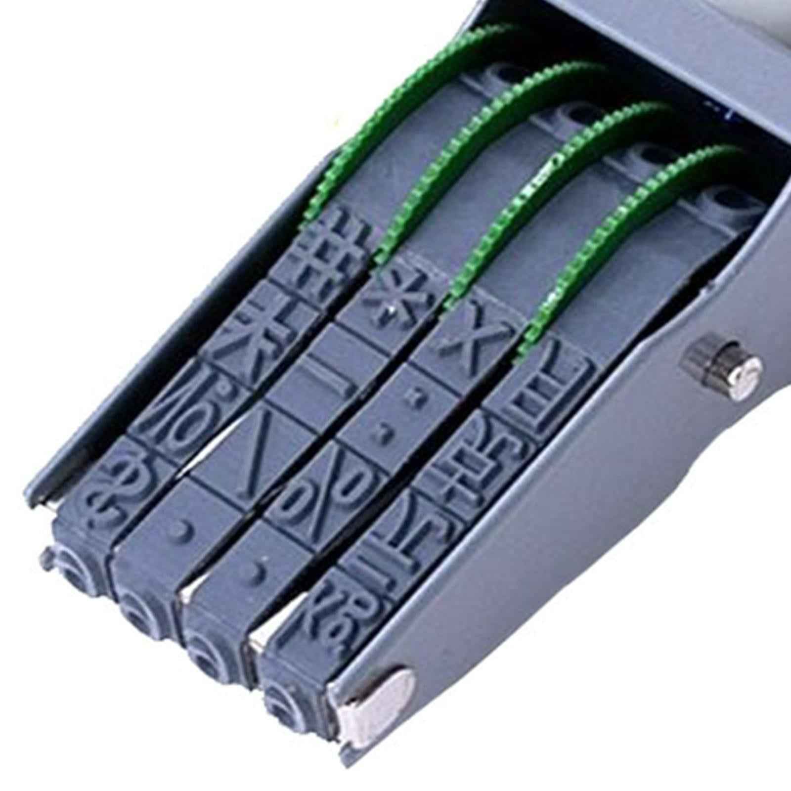 Rubber Number Stamp 4 Digit Accs for Stationery DIY Craft Card Making Office