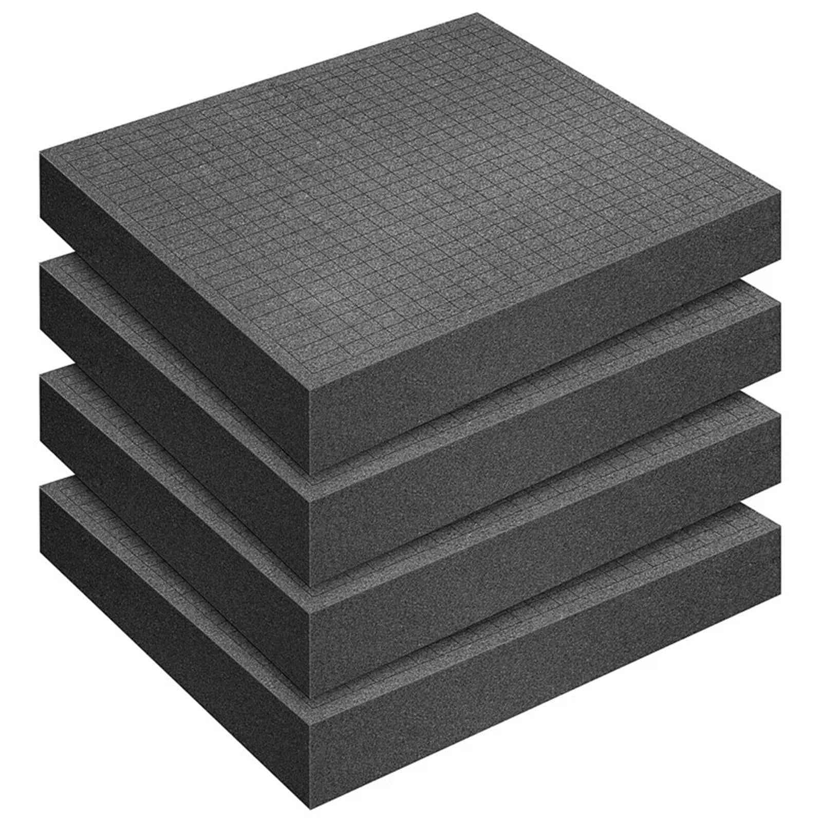 Packing Sponge Pad Board Storage Box Insert Drawer Cases Cushion Liner Sheet Thick 20mm