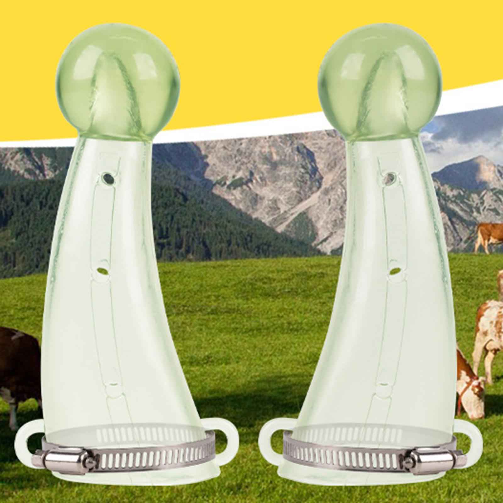 Bull Cow Horn Protector Silicone Waterproof Comfortable Goats Horn Protection