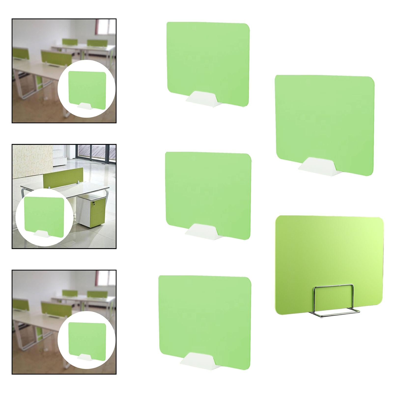 Desktop Partition Board Desk Divider Clip on for Teacher Student Call Center 30x40cm